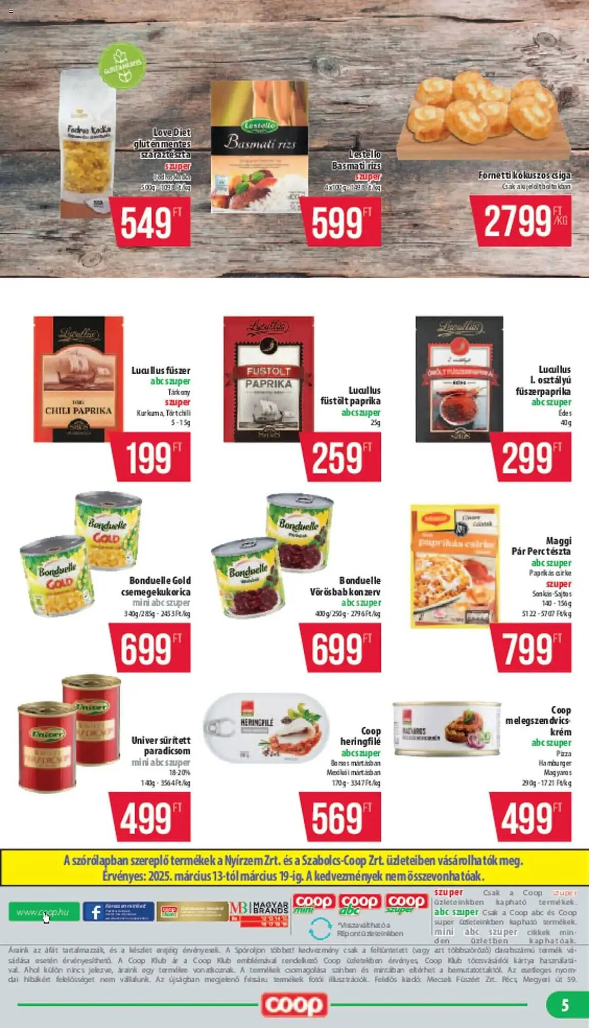 Katalógus Coop akciós újság március 13.-tól március 19.-ig 2025. - Oldal 5