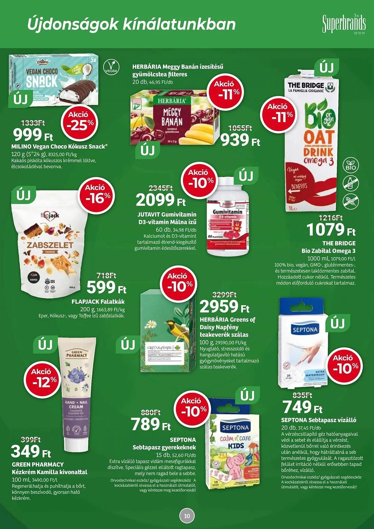 Katalógus Herbaház akciós újság július 7.-tól augusztus 3.-ig 2025. - Oldal 10