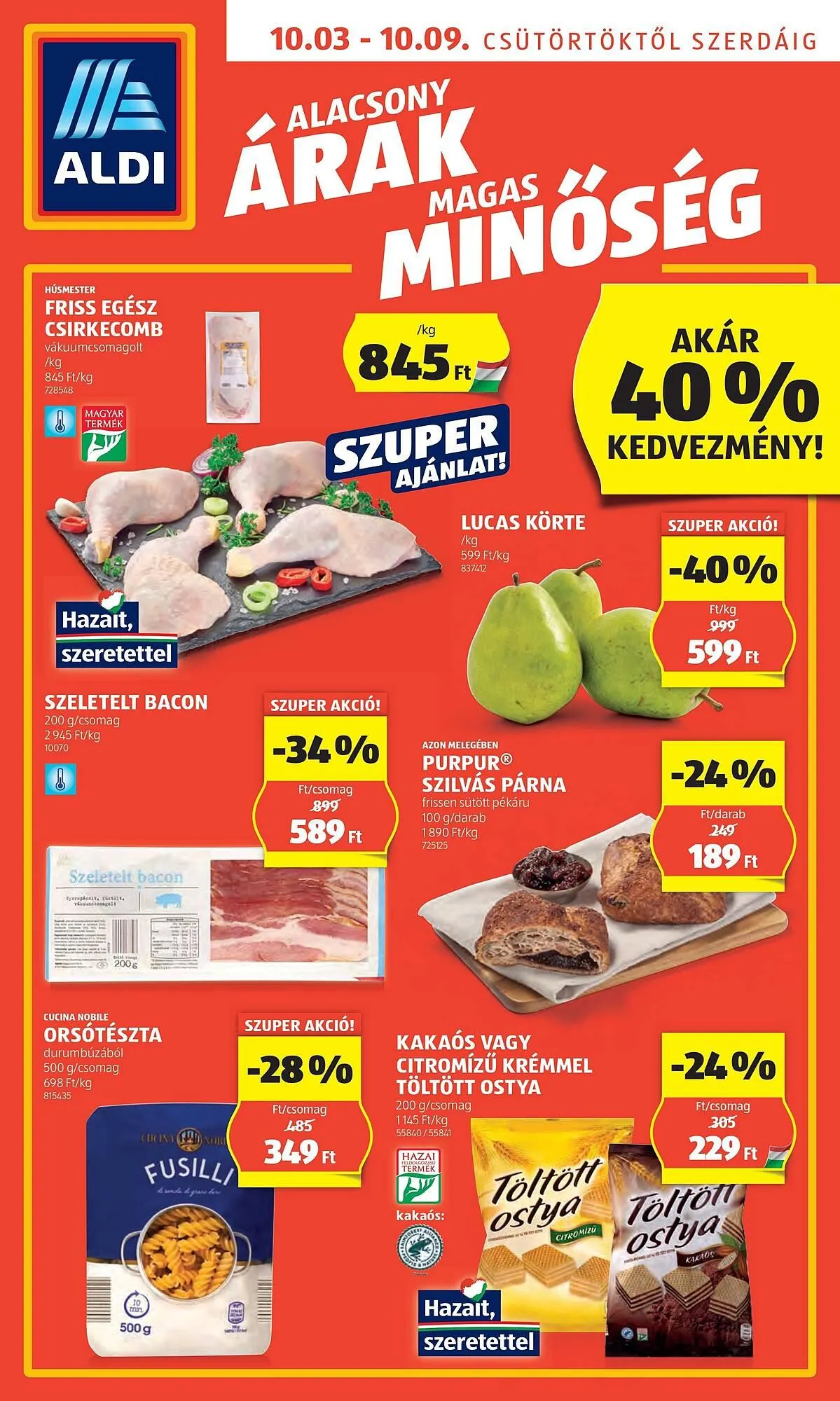 Katalógus ALDI akciós újság október 3.-tól október 9.-ig 2024. - Oldal 1