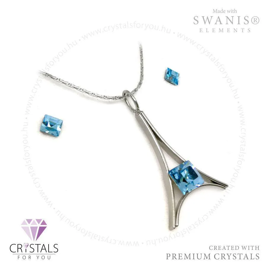 Eiffel torony szett Swanis® prémium kristállyal díszítve