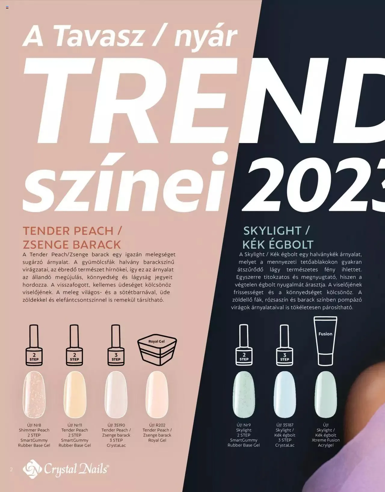 Katalógus Crystal Nails - Akciós újság március 6.-tól december 31.-ig 2023. - Oldal 2