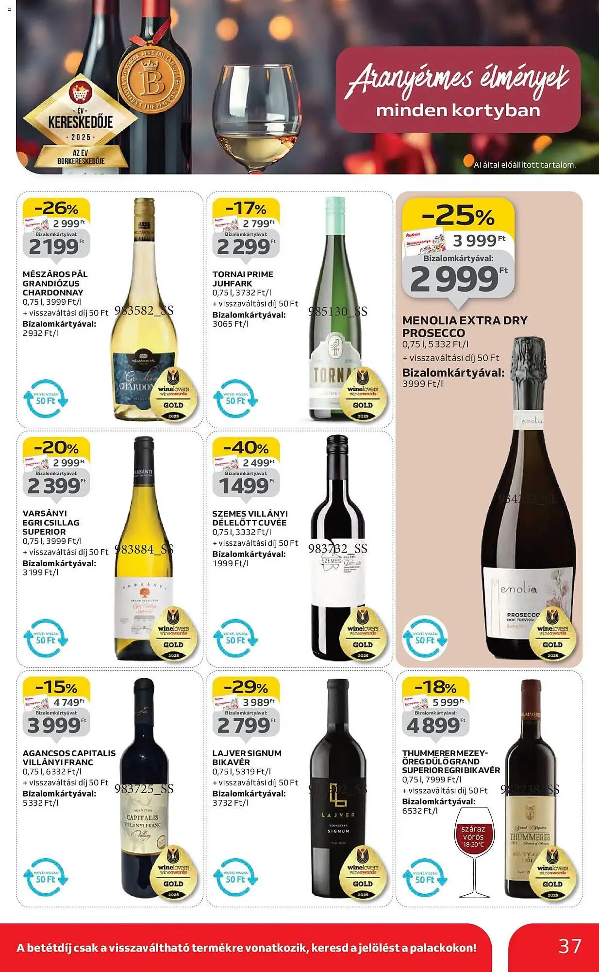 Katalógus Auchan akciós újság november 13.-tól november 19.-ig 2025. - Oldal 37