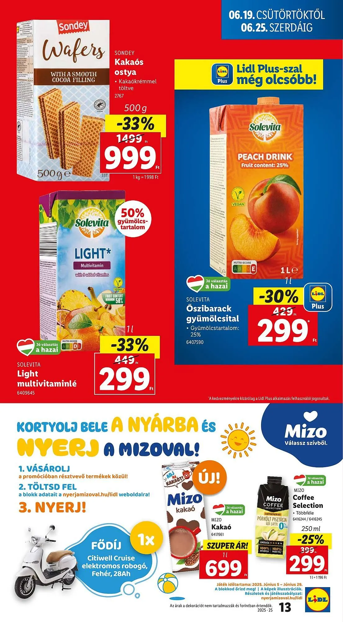 Katalógus Lidl akciós újság június 19.-tól június 25.-ig 2025. - Oldal 13