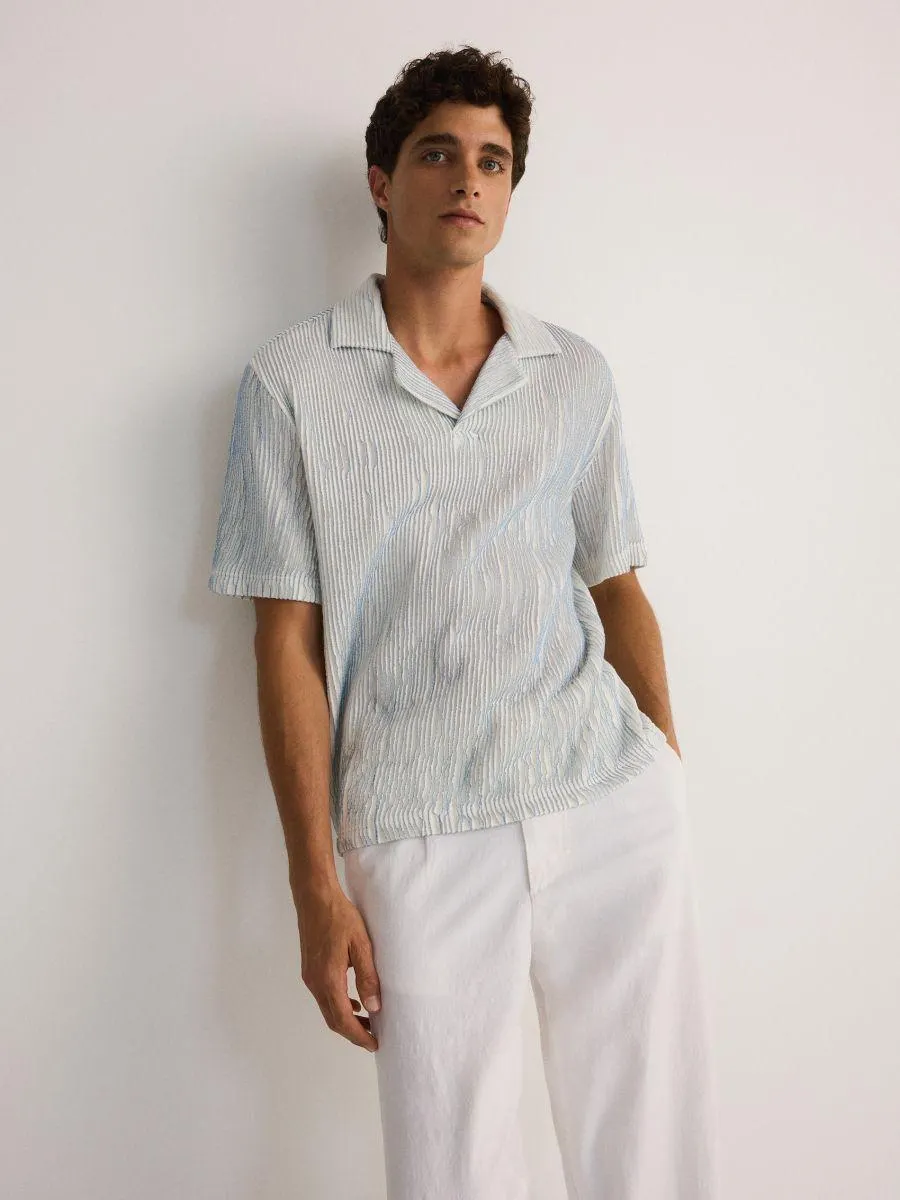 Strukturální polo comfort fit