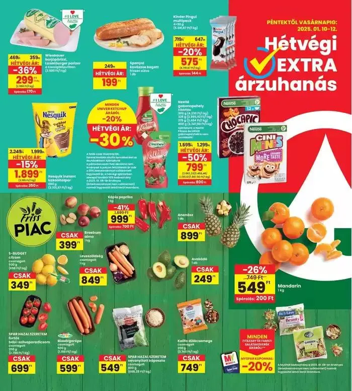 Katalógus Kedvezmények és akciók január 9.-tól január 15.-ig 2025. - Oldal 12