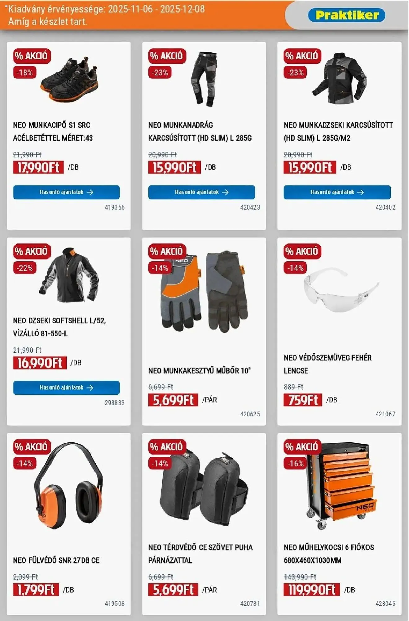 Katalógus Praktiker akciós újság november 6.-tól december 8.-ig 2025. - Oldal 23