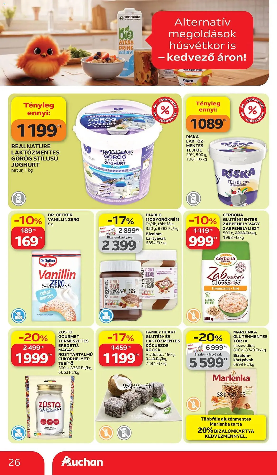 Katalógus Auchan akciós újság március 26.-tól április 8.-ig 2026. - Oldal 26