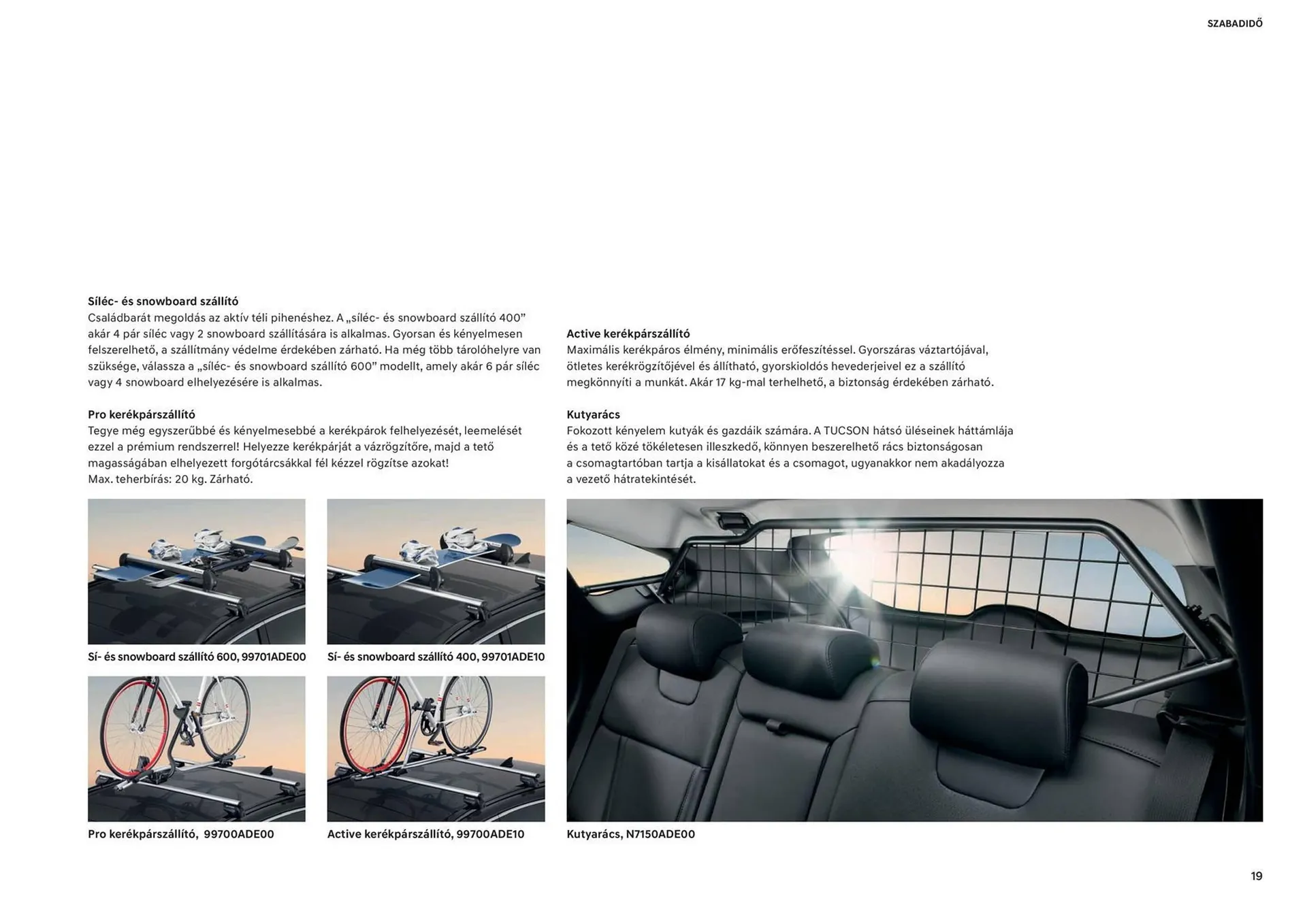 Katalógus Hyundai Tucson akciós újság november 17.-tól november 17.-ig 2024. - Oldal 19