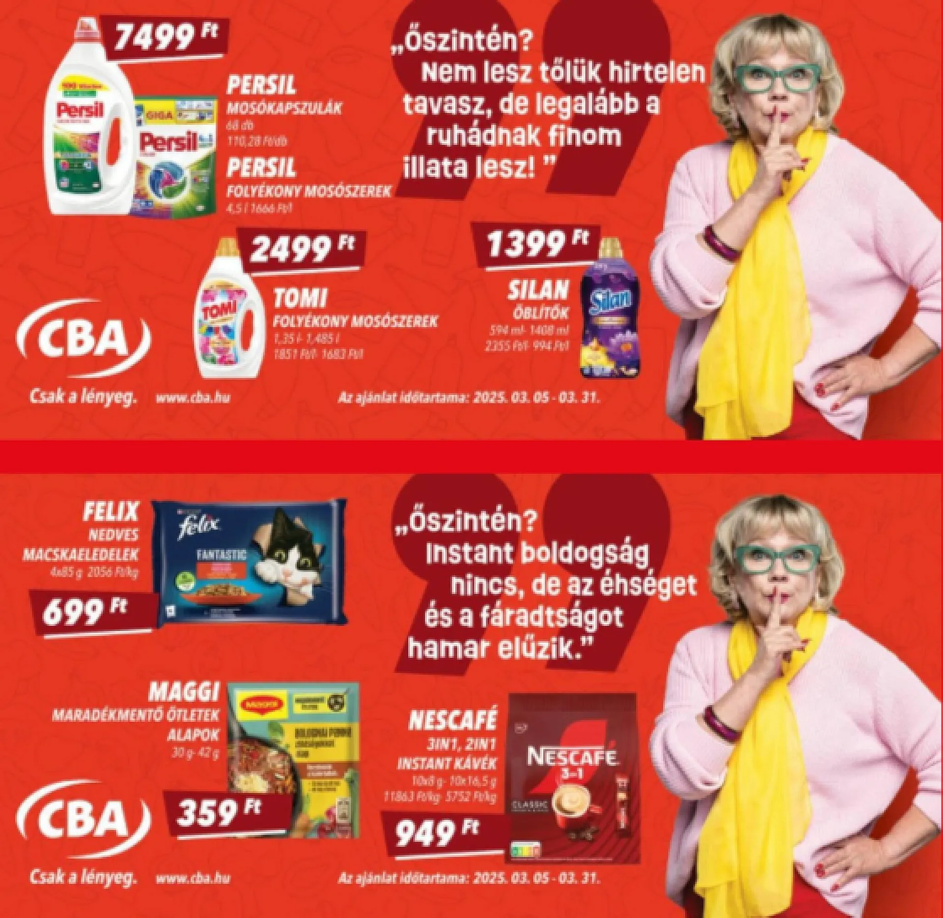 Katalógus CBA akciós újság március 5.-tól március 31.-ig 2025. - Oldal 1