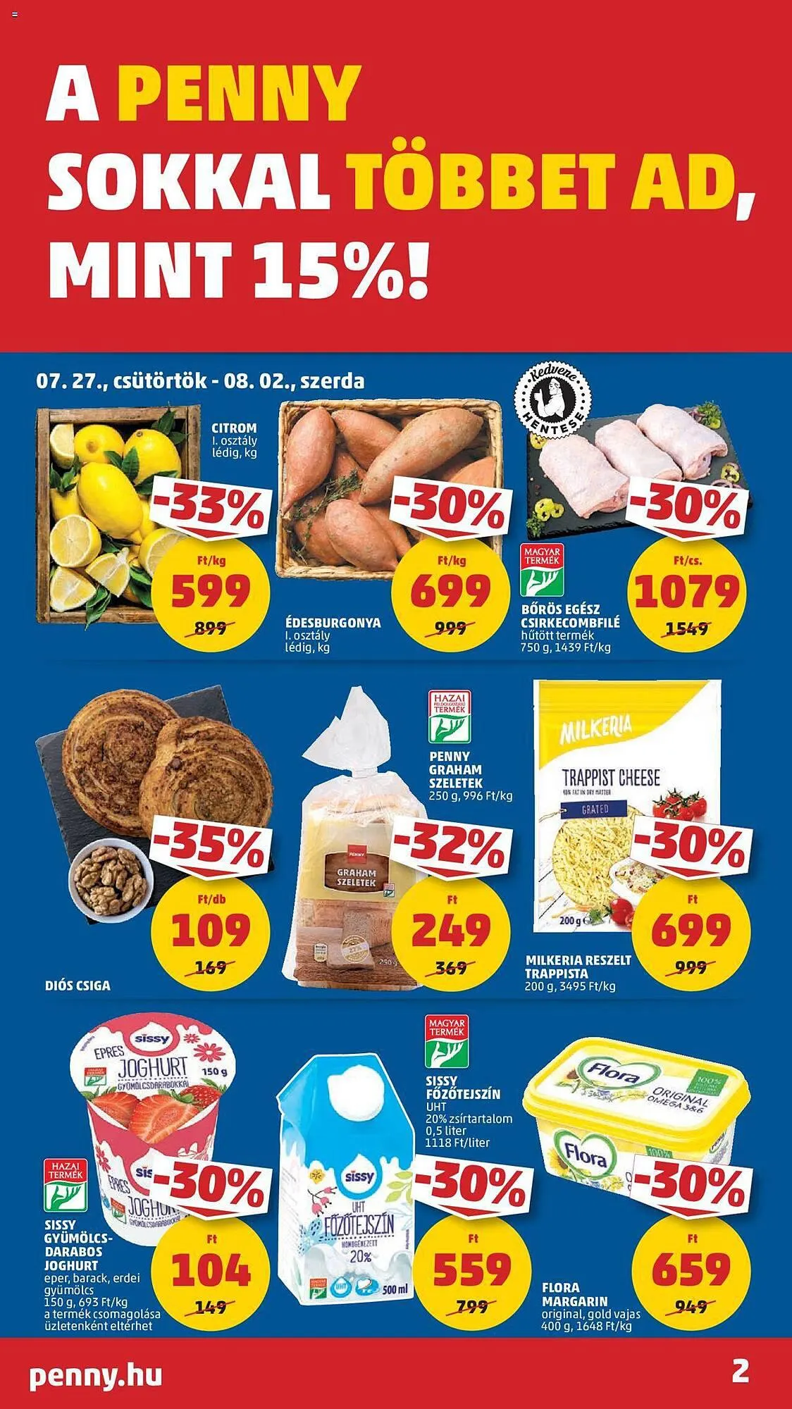 Katalógus PENNY akciós újság július 27.-tól augusztus 2.-ig 2023. - Oldal 2