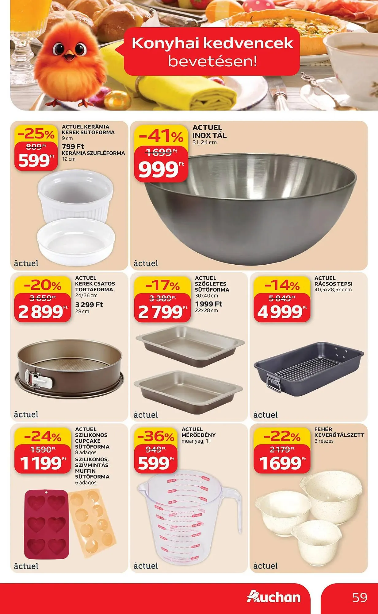 Katalógus Auchan akciós újság március 12.-tól március 18.-ig 2026. - Oldal 59
