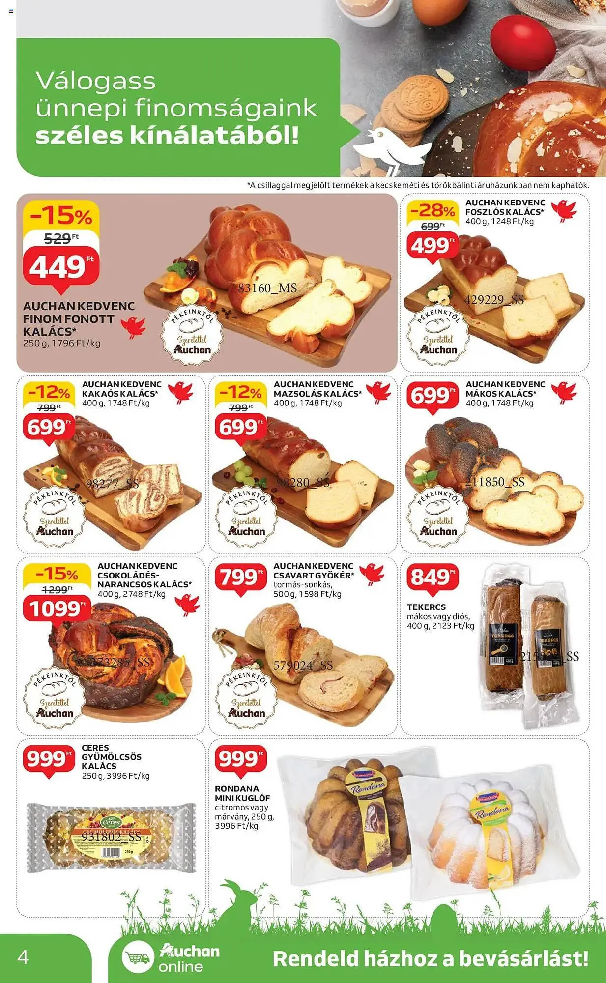 Katalógus Auchan akciós újság március 27.-tól április 19.-ig 2025. - Oldal 4