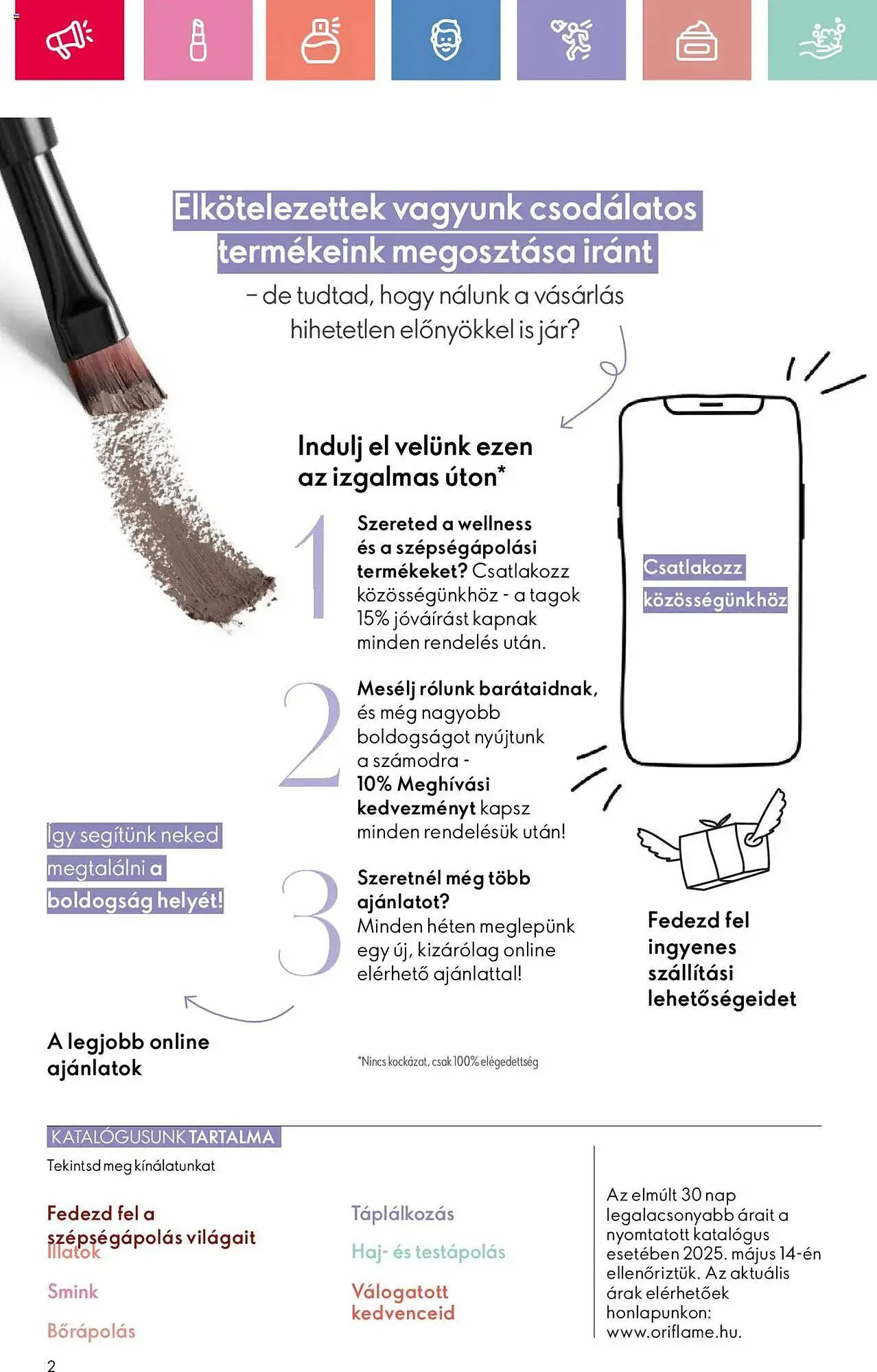 Katalógus Oriflame akciós újság augusztus 17.-tól szeptember 6.-ig 2025. - Oldal 2