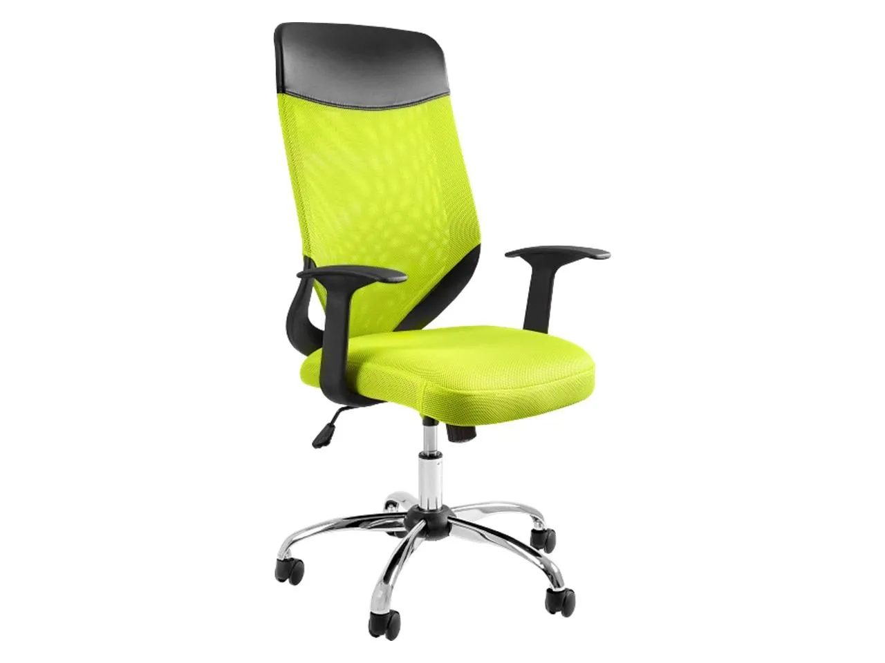 UNI-Mobi Plus magastámlás irodai forgószék, zöld