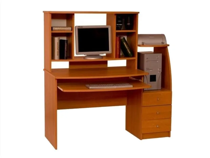 KAP-Galaxy számítógépasztal, mogyoró