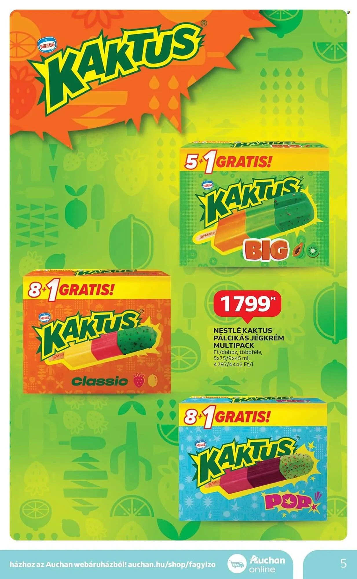 Katalógus Auchan akciós újság április 24.-tól május 21.-ig 2025. - Oldal 5