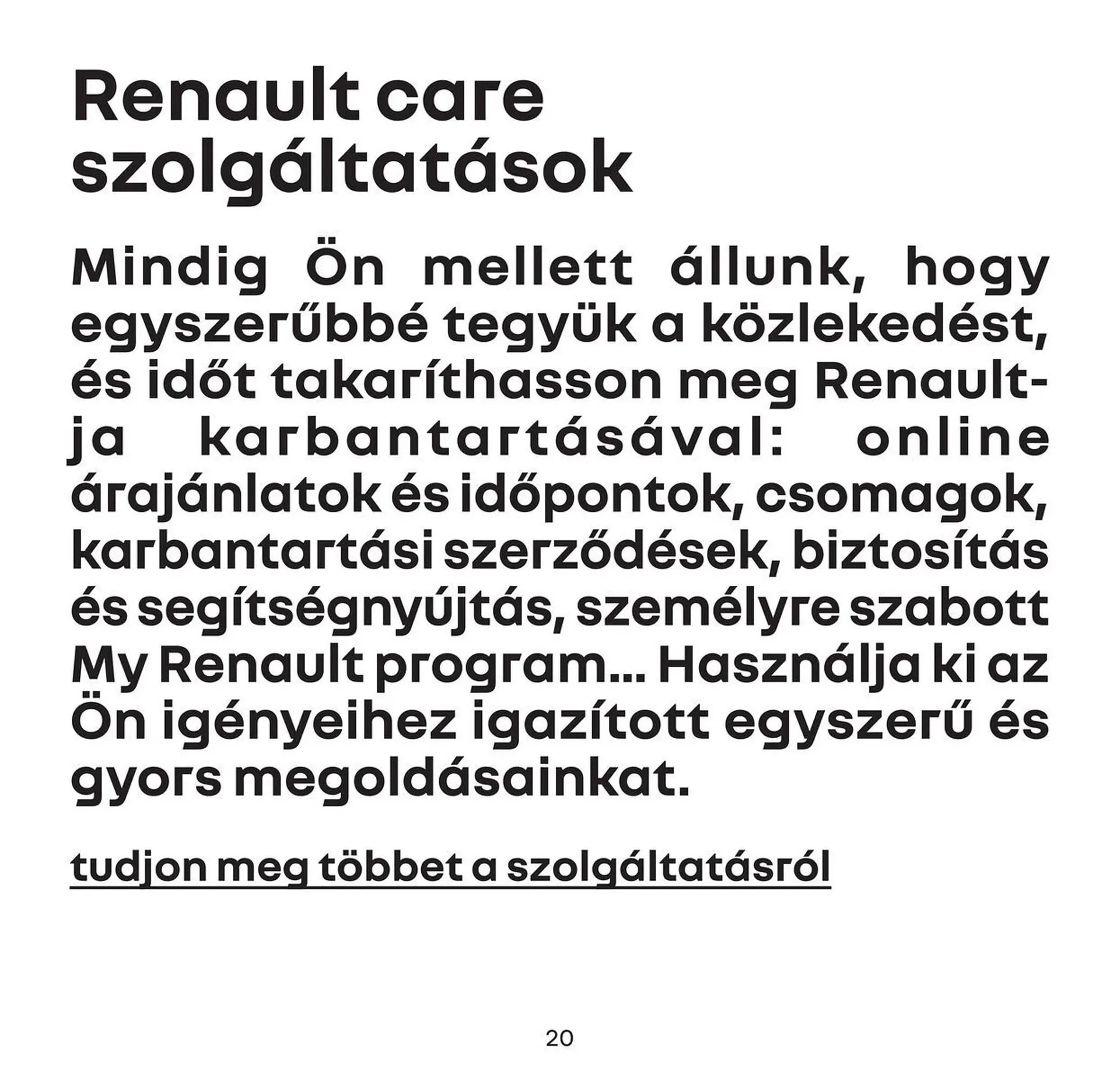 Katalógus Renault akciós újság március 11.-tól október 14.-ig 2025. - Oldal 20