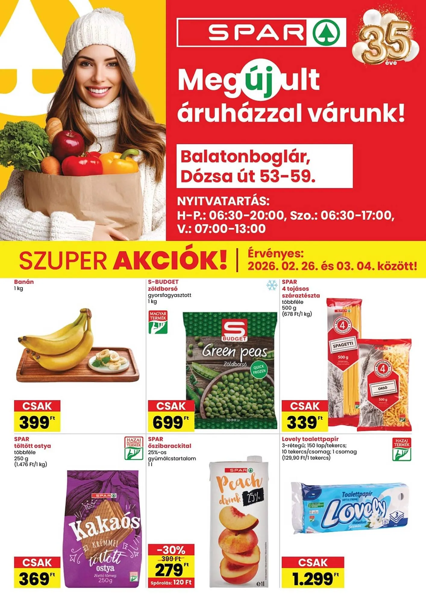 Spar akciós újság - 1