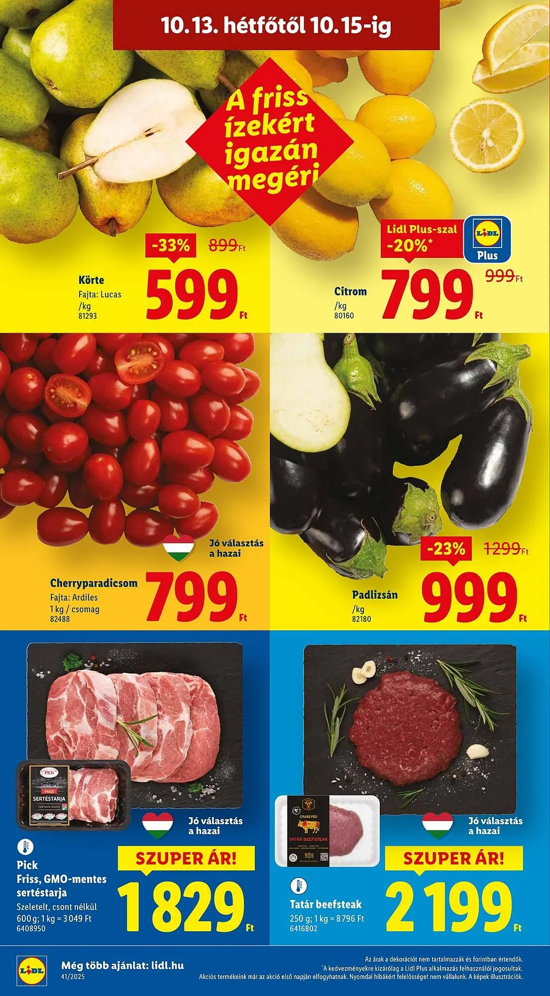 Katalógus Lidl akciós újság október 9.-tól október 15.-ig 2025. - Oldal 54