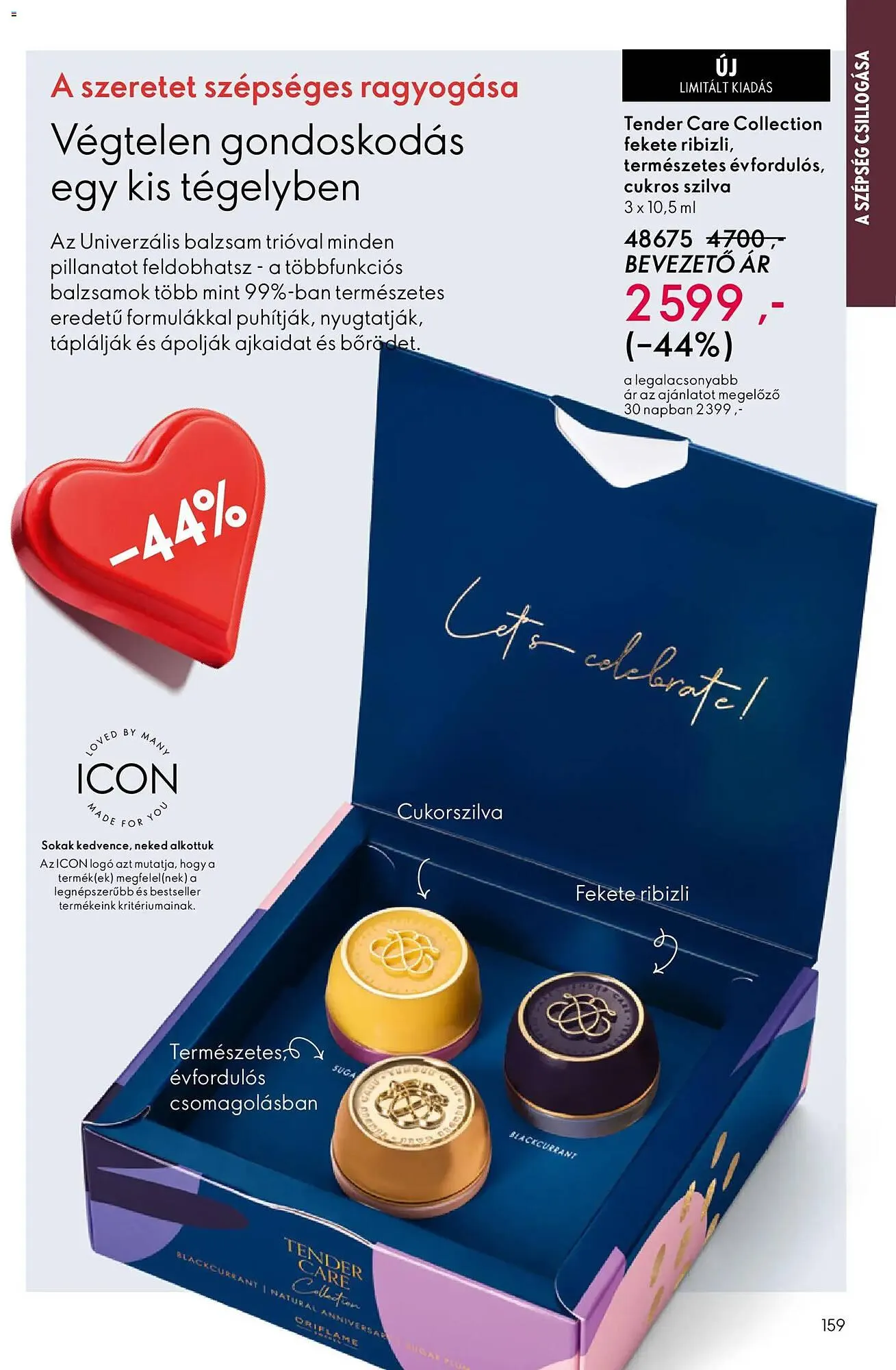 Katalógus Oriflame katalógus január 21.-tól február 10.-ig 2026. - Oldal 159