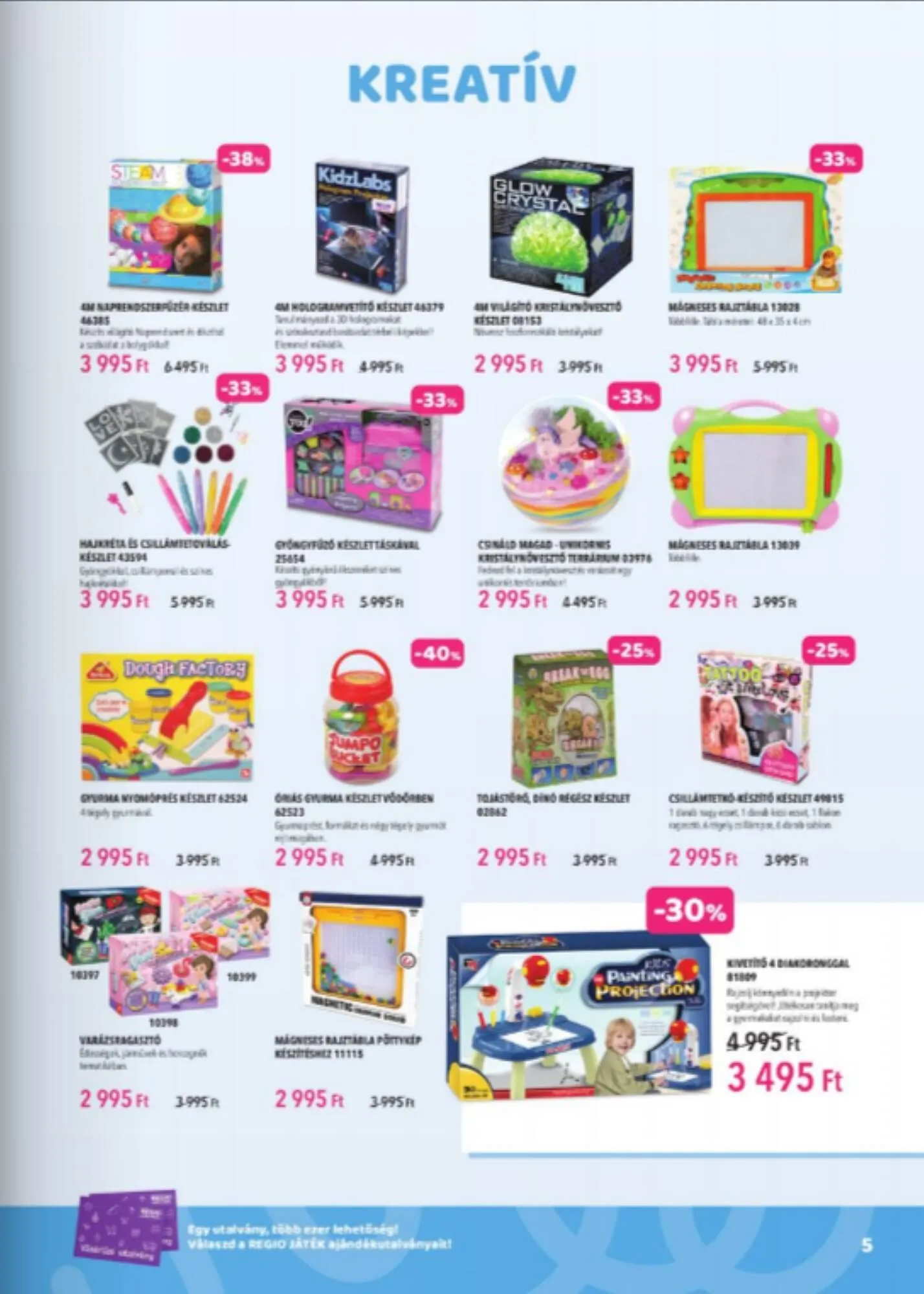 Katalógus Regio Jatek akciós újság április 3.-tól április 22.-ig 2025. - Oldal 5
