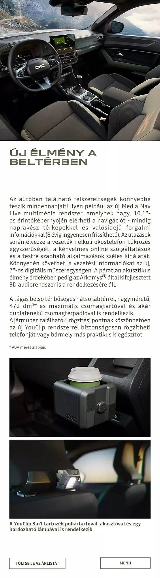 Katalógus Dacia akciós újság január 3.-tól június 30.-ig 2025. - Oldal 4