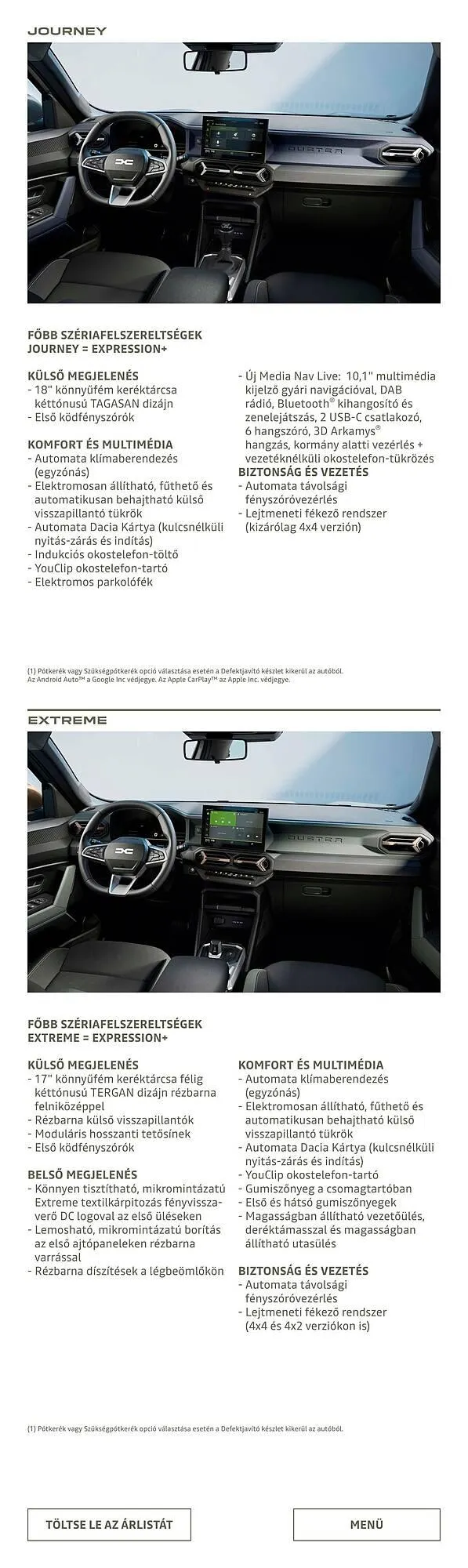 Katalógus Dacia akciós újság február 23.-tól december 31.-ig 2026. - Oldal 9