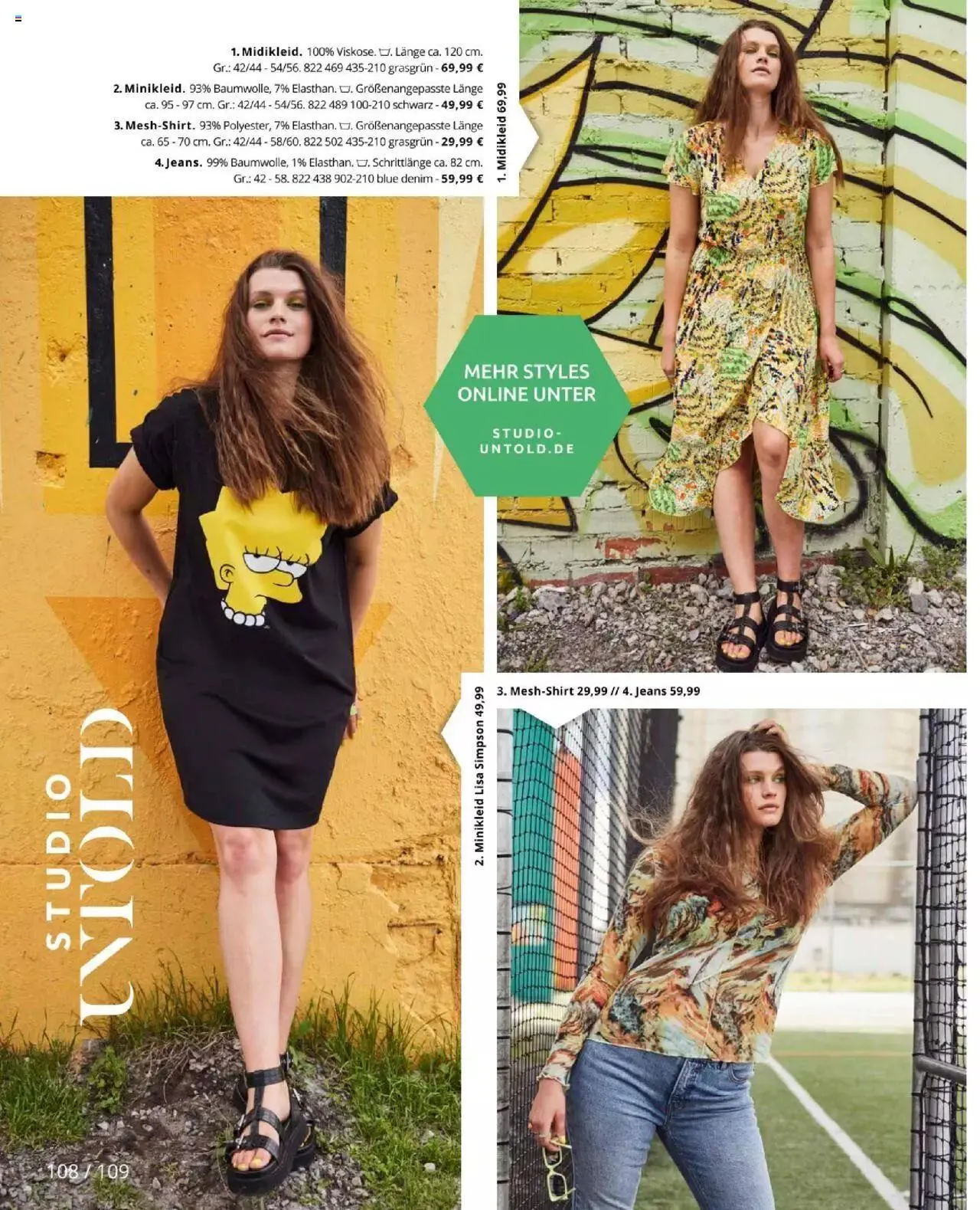 Katalógus Ulla Popken Akciós újság augusztus 1.-tól augusztus 31.-ig 2023. - Oldal 108