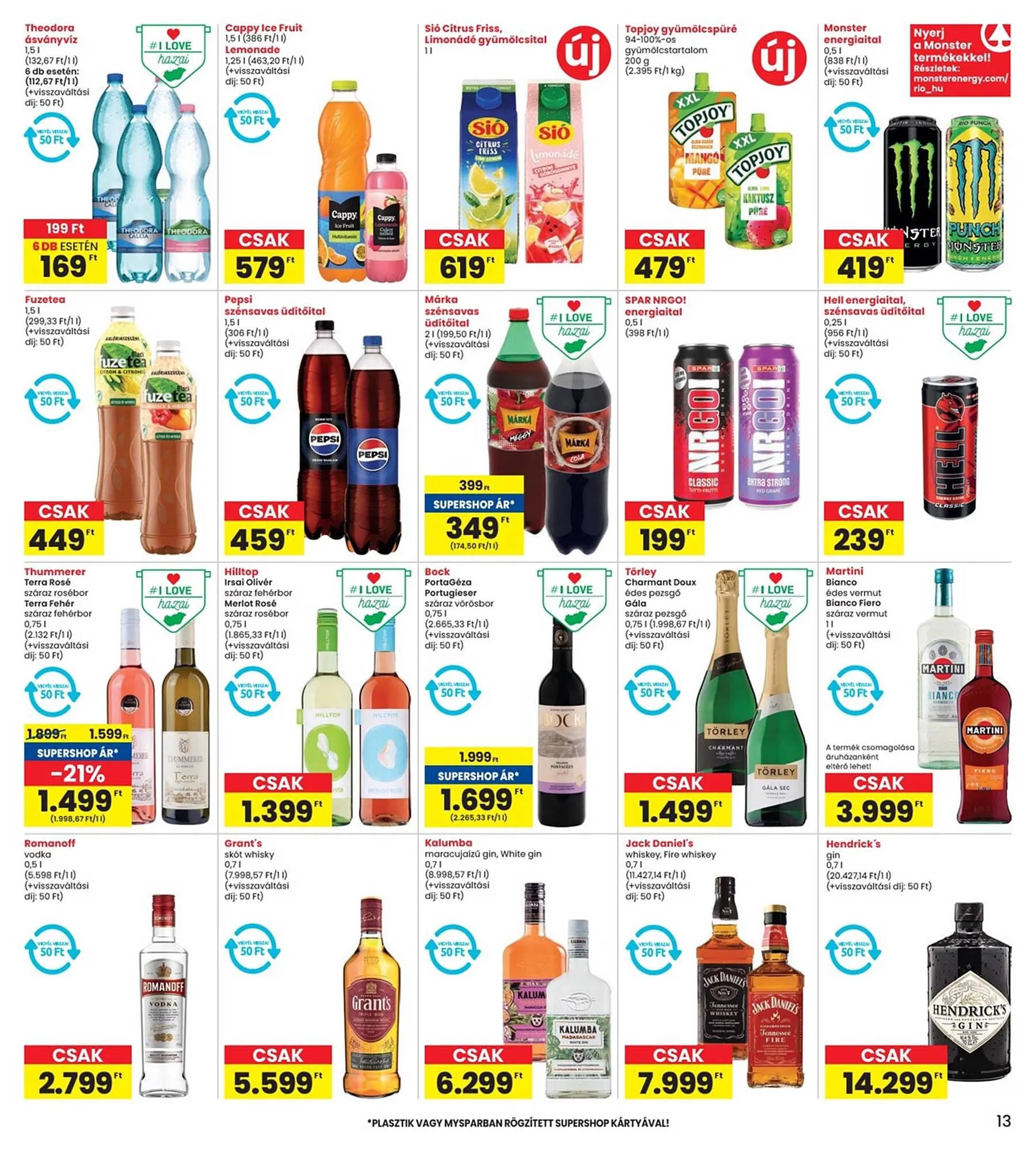 Katalógus Interspar akciós újság május 15.-tól május 21.-ig 2025. - Oldal 13