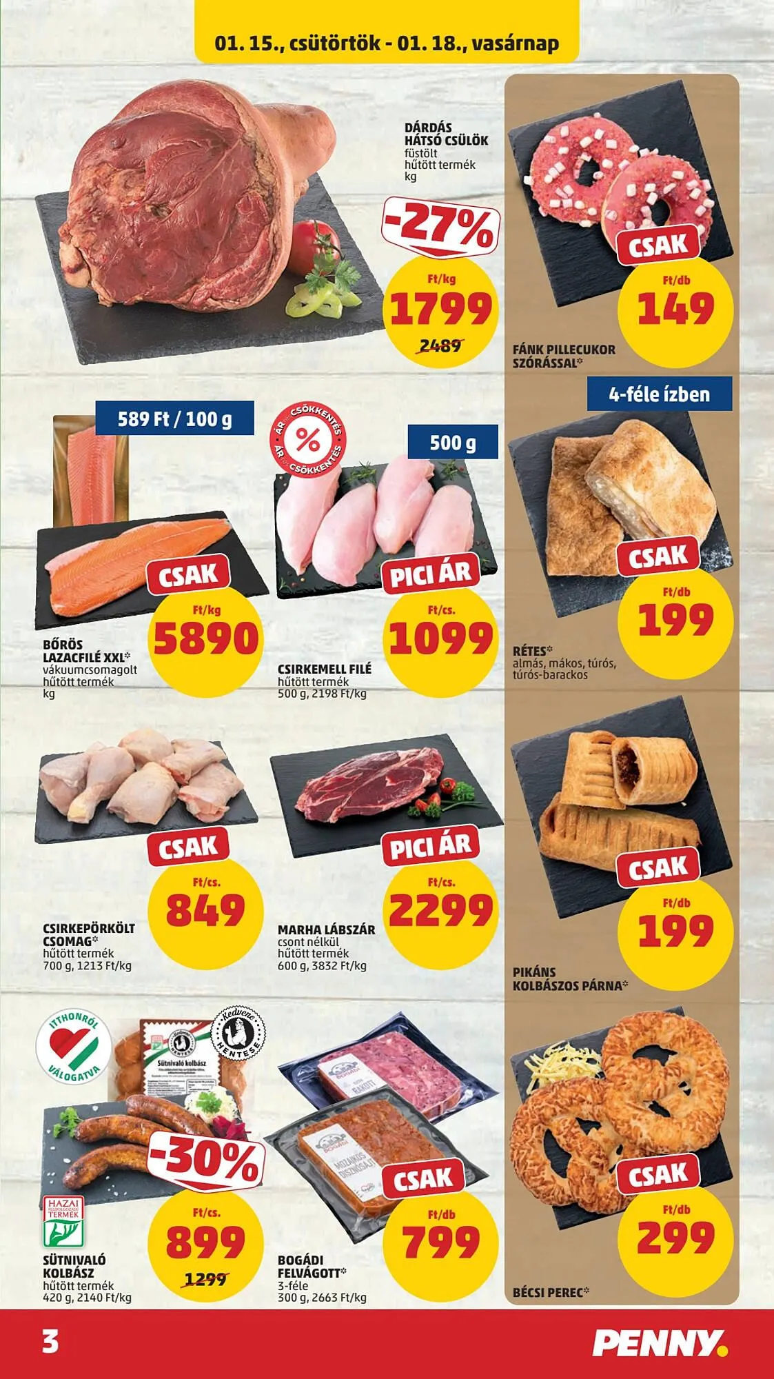 Katalógus PENNY akciós újság január 15.-tól január 21.-ig 2026. - Oldal 3