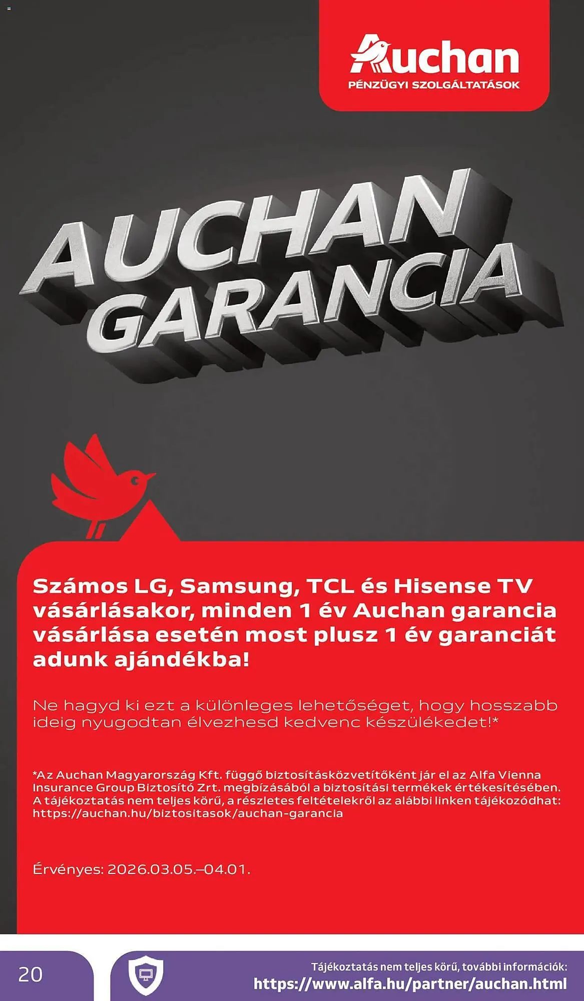 Katalógus Auchan akciós újság március 5.-tól március 18.-ig 2026. - Oldal 20