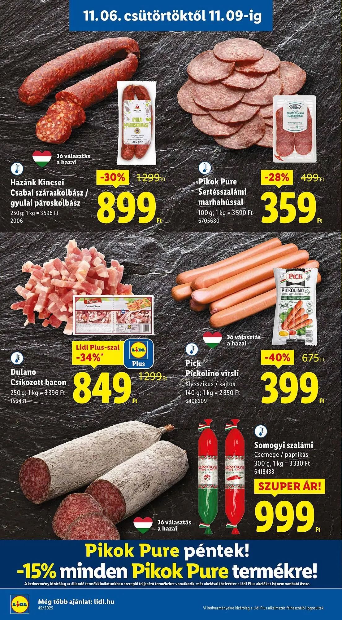 Katalógus Lidl akciós újság november 6.-tól november 12.-ig 2025. - Oldal 8