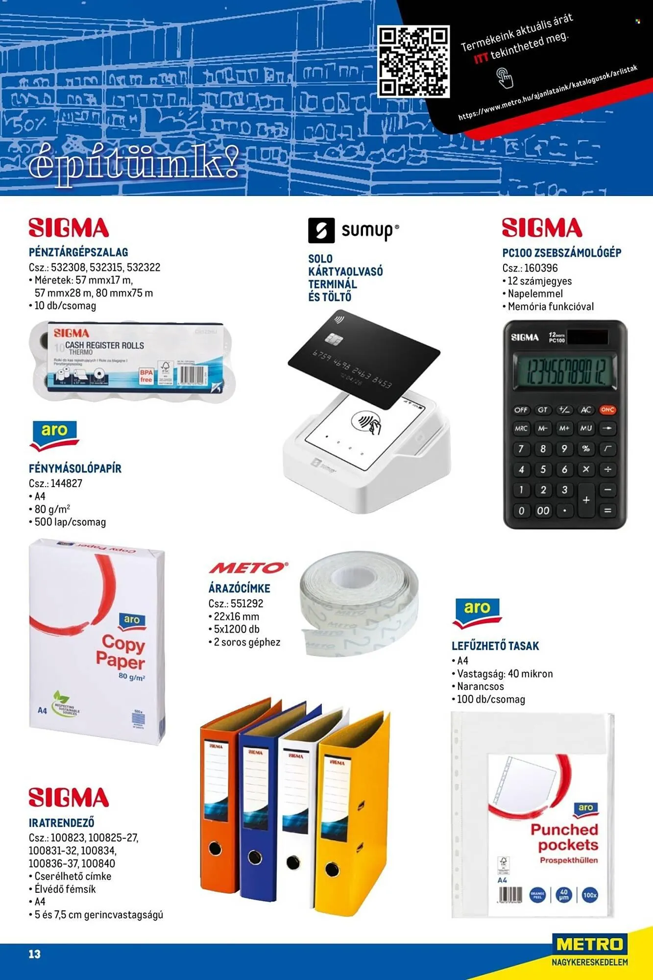 Katalógus Metro akciós újság február 25.-tól március 5.-ig 2026. - Oldal 13