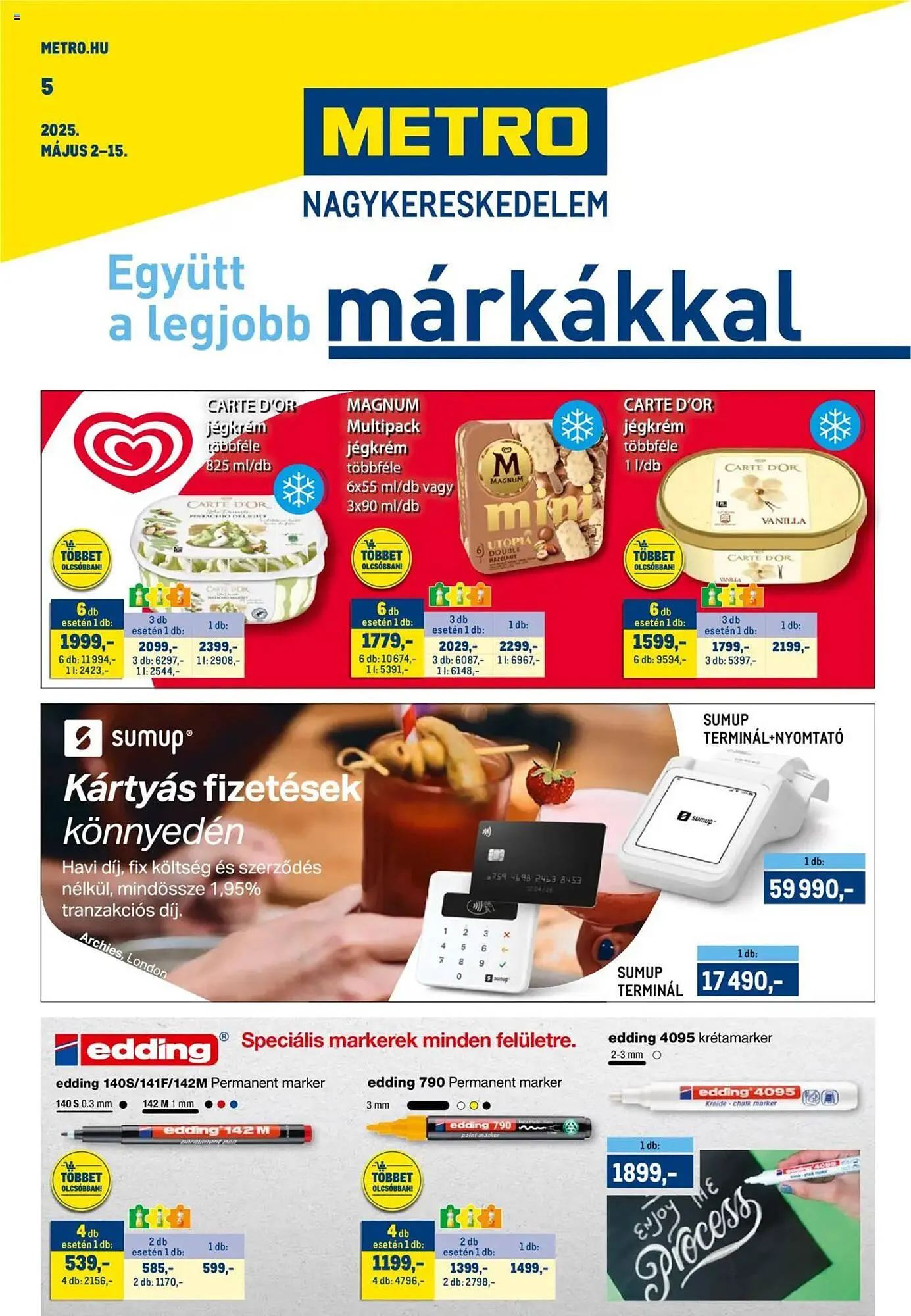 Katalógus Metro akciós újság május 2.-tól május 15.-ig 2025. - Oldal 1