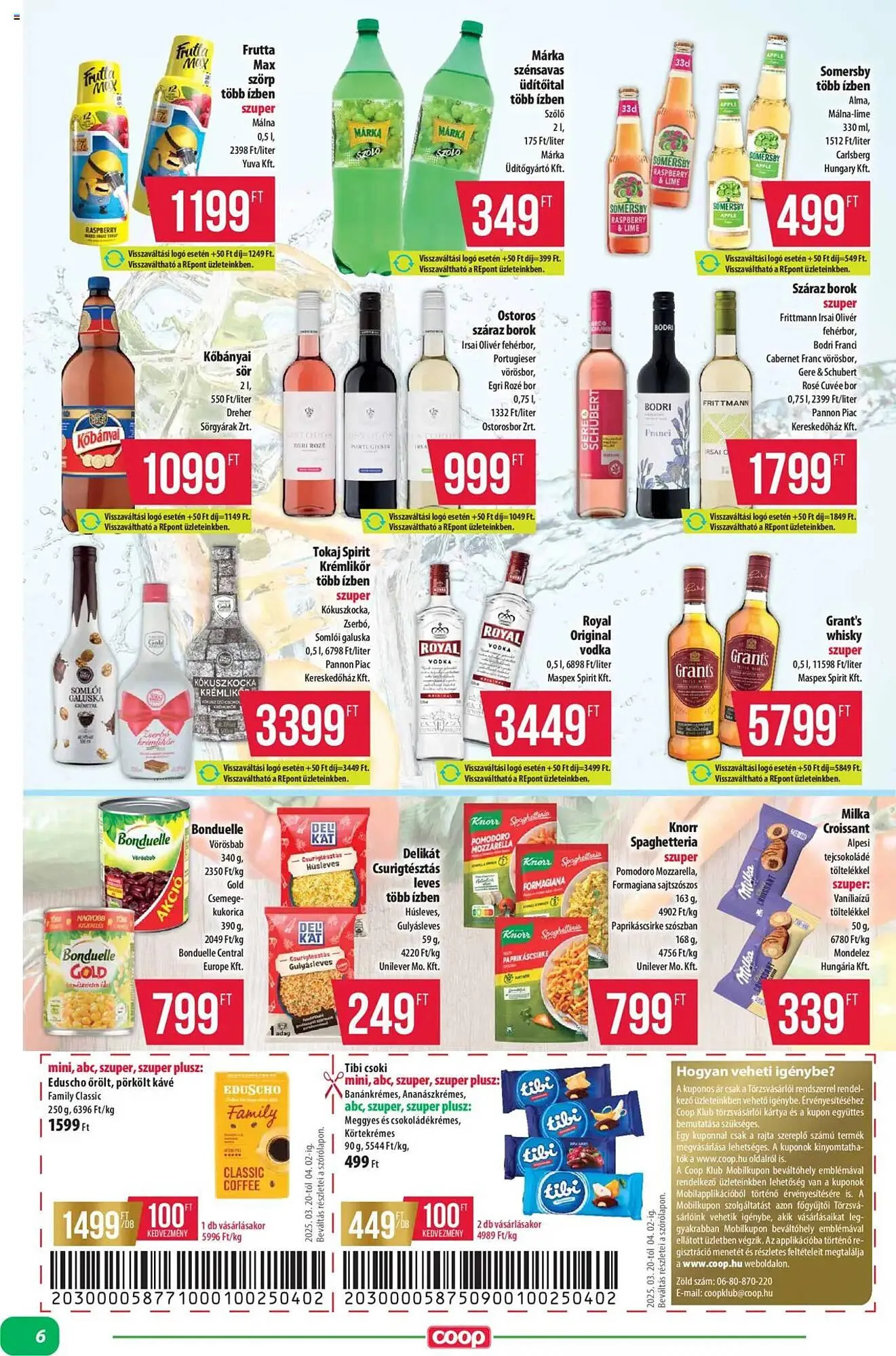 Katalógus Coop akciós újság március 27.-tól április 2.-ig 2025. - Oldal 6