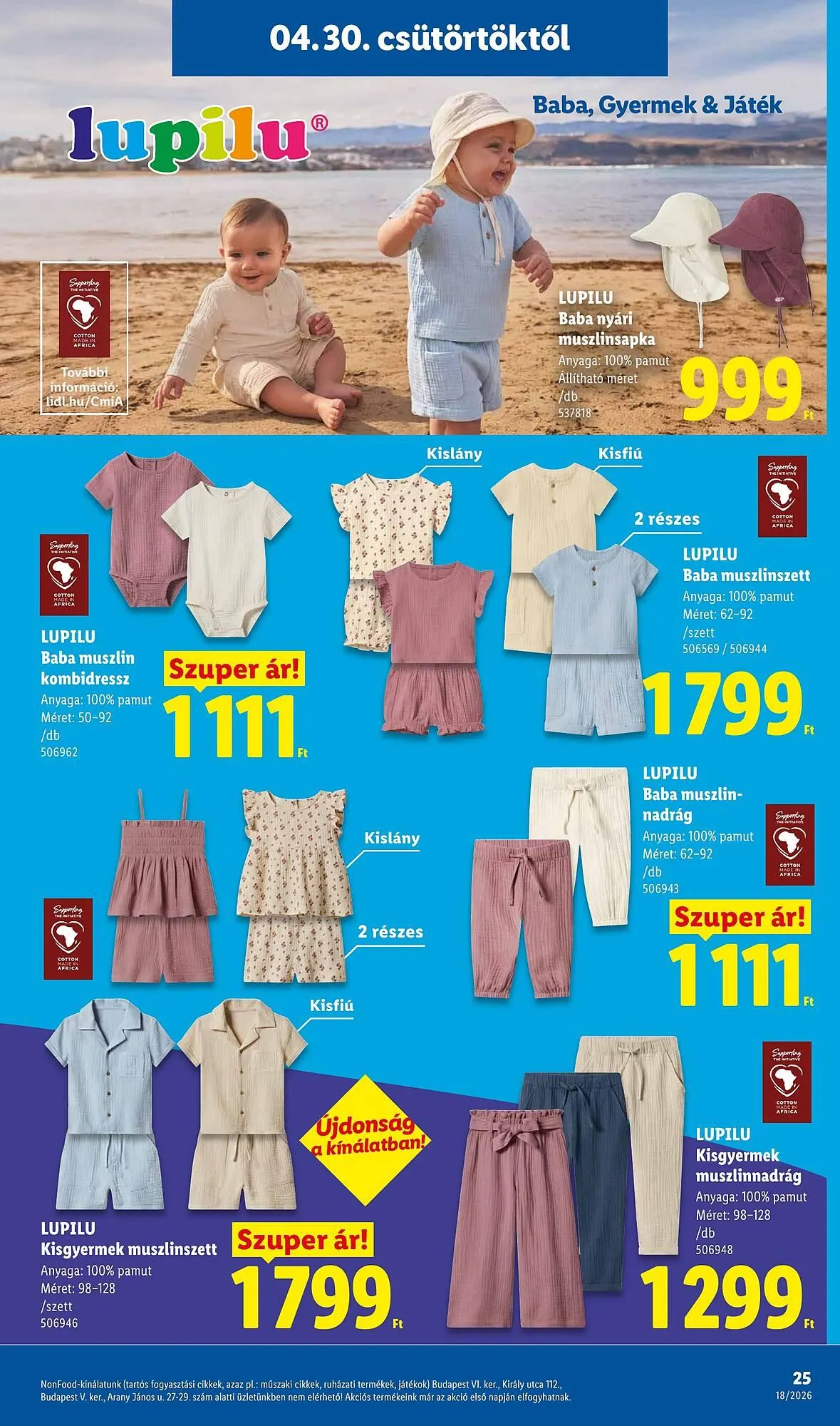 Katalógus Lidl akciós újság április 30.-tól május 6.-ig 2026. - Oldal 25