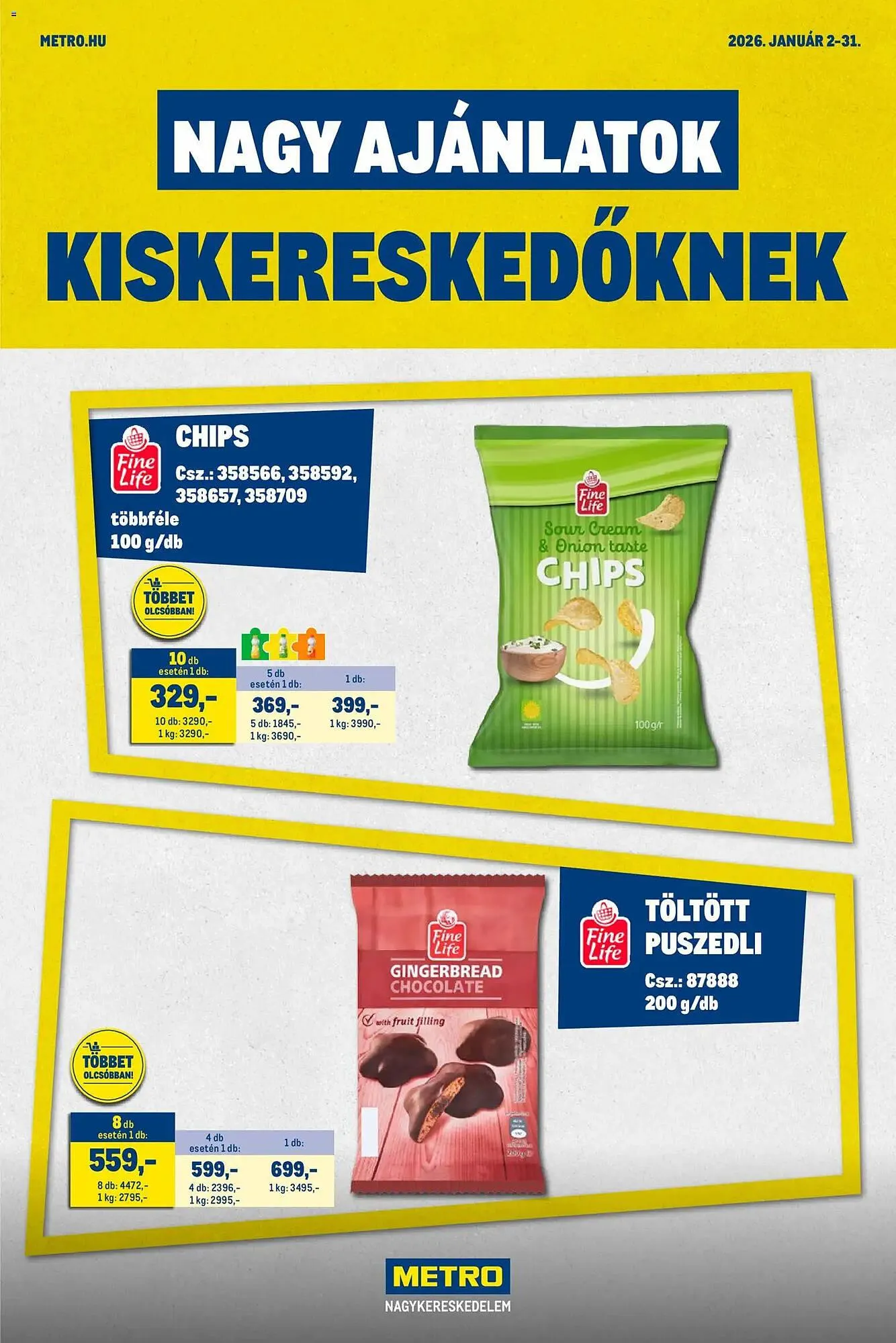 Katalógus Metro akciós újság január 2.-tól január 31.-ig 2026. - Oldal 1