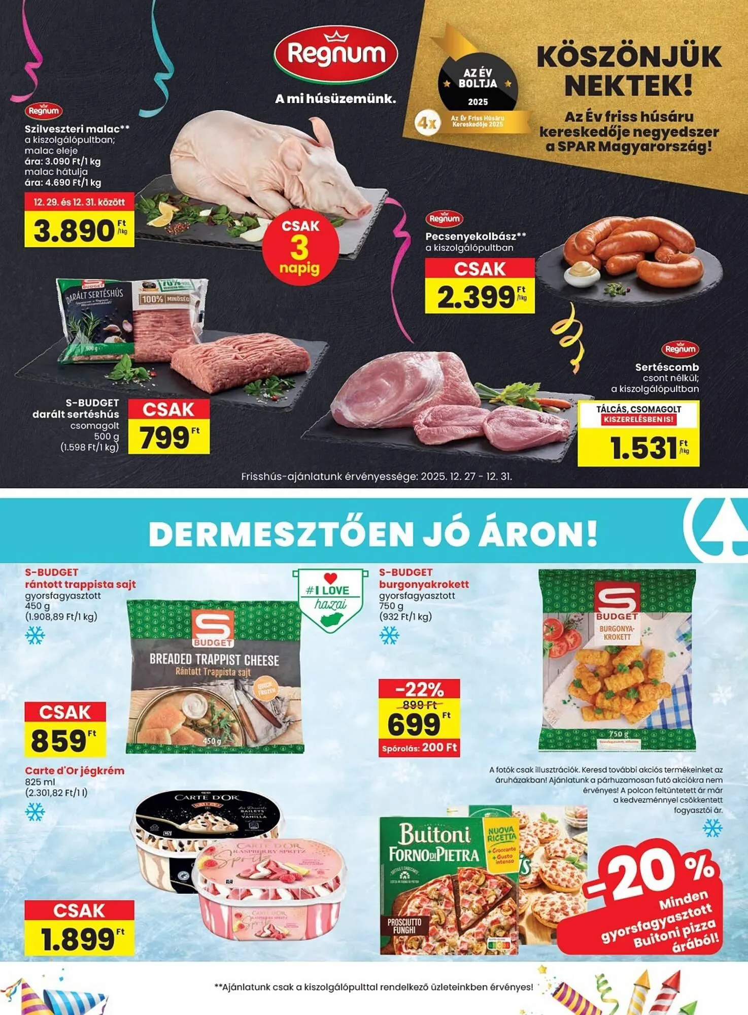 Katalógus Spar akciós újság december 23.-tól január 2.-ig 2026. - Oldal 22