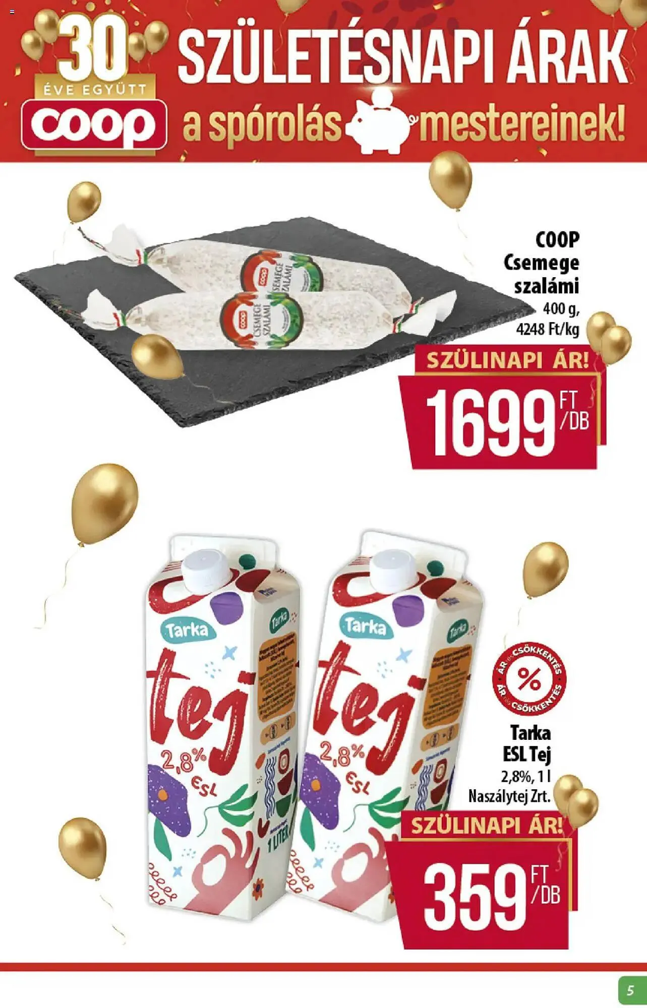 Katalógus Coop akciós újság április 24.-tól április 30.-ig 2025. - Oldal 5