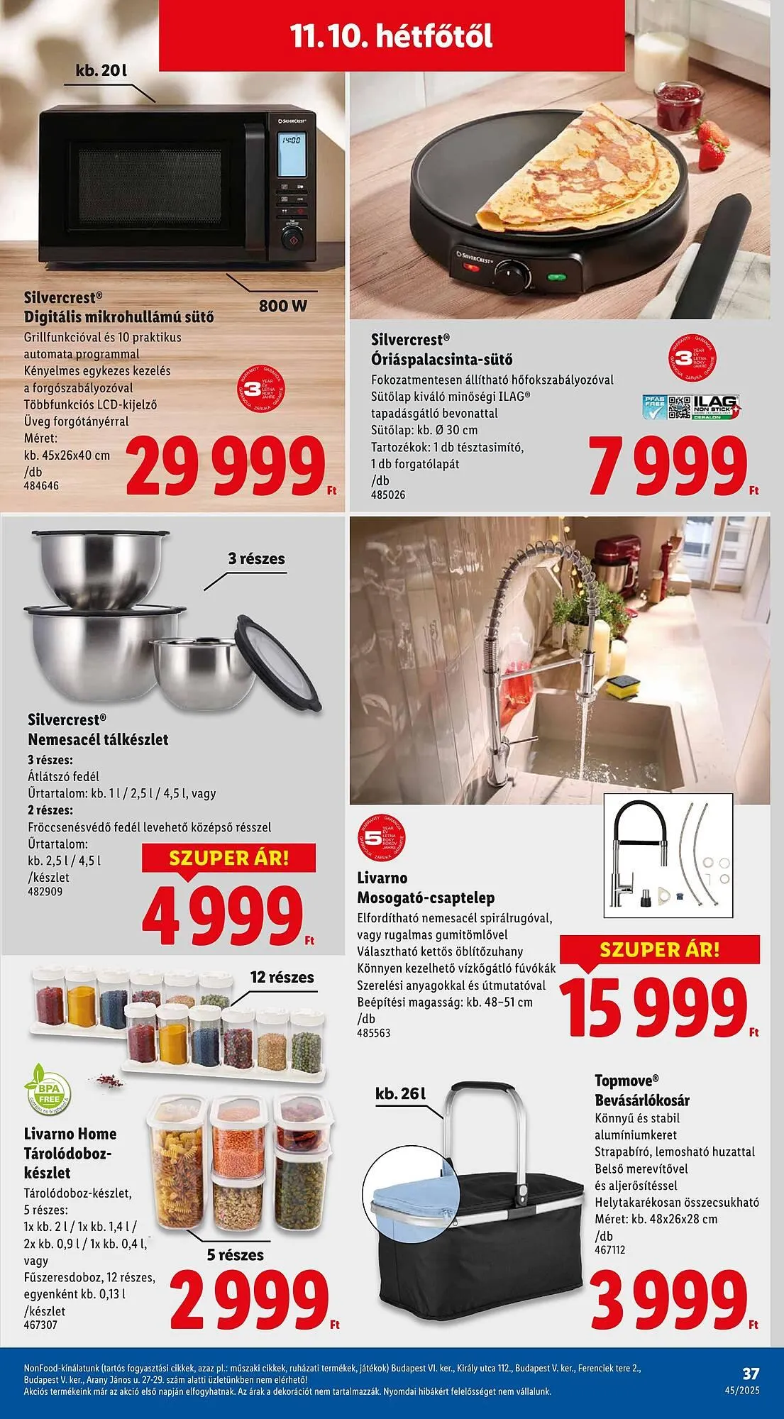 Katalógus Lidl akciós újság november 6.-tól november 12.-ig 2025. - Oldal 37
