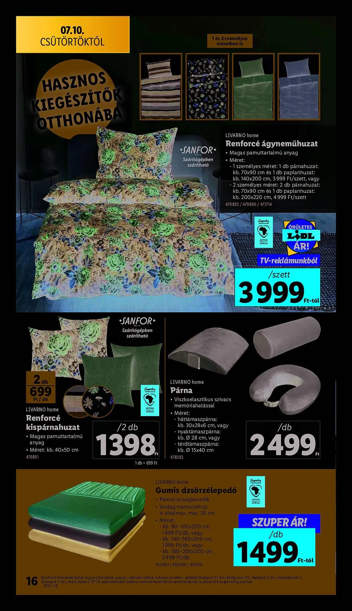 Katalógus Lidl akciós újság július 10.-tól július 16.-ig 2025. - Oldal 16