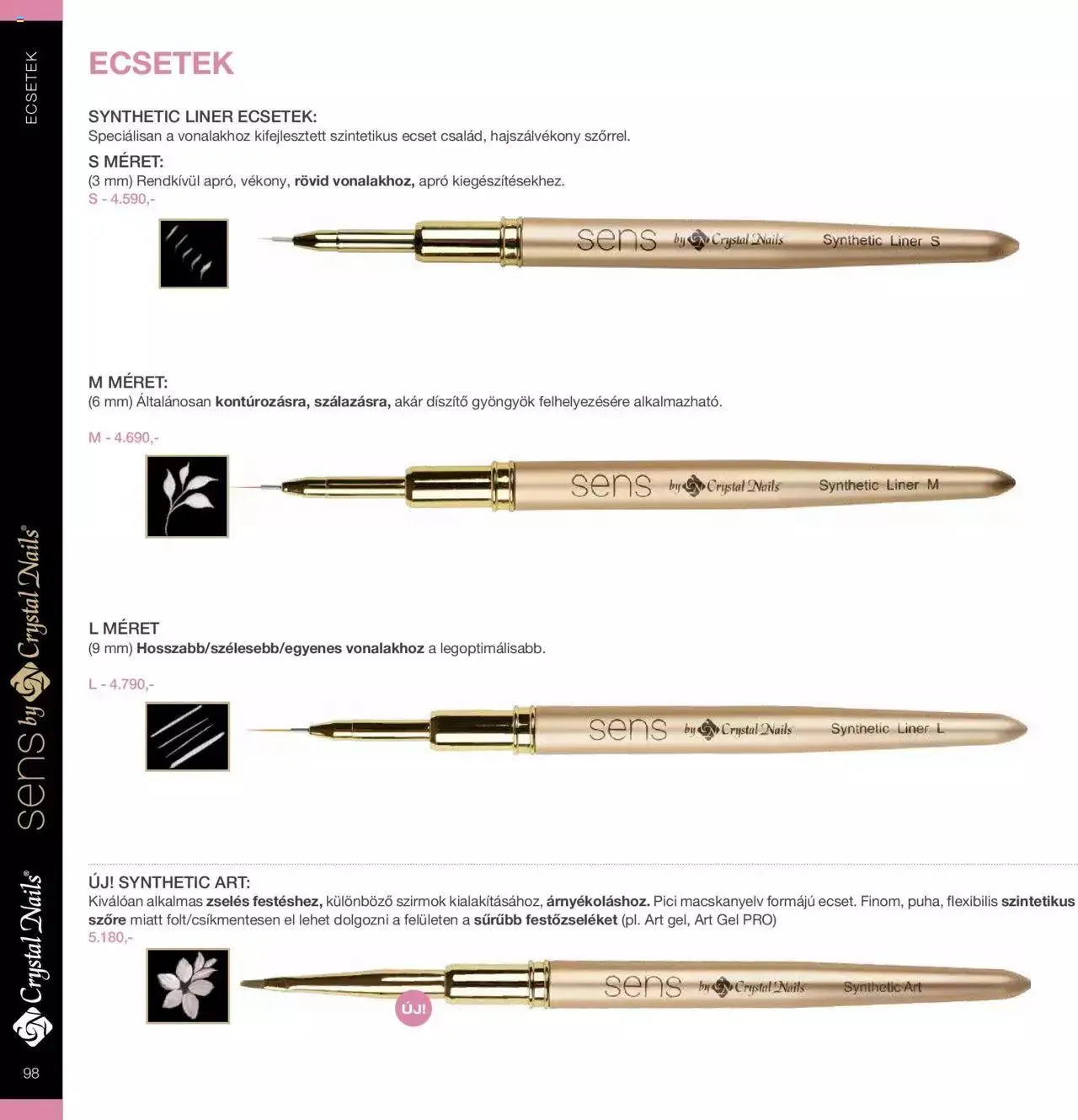 Katalógus Crystal Nails - Nagykatalógus 22/23 március 8.-tól december 31.-ig 2023. - Oldal 98