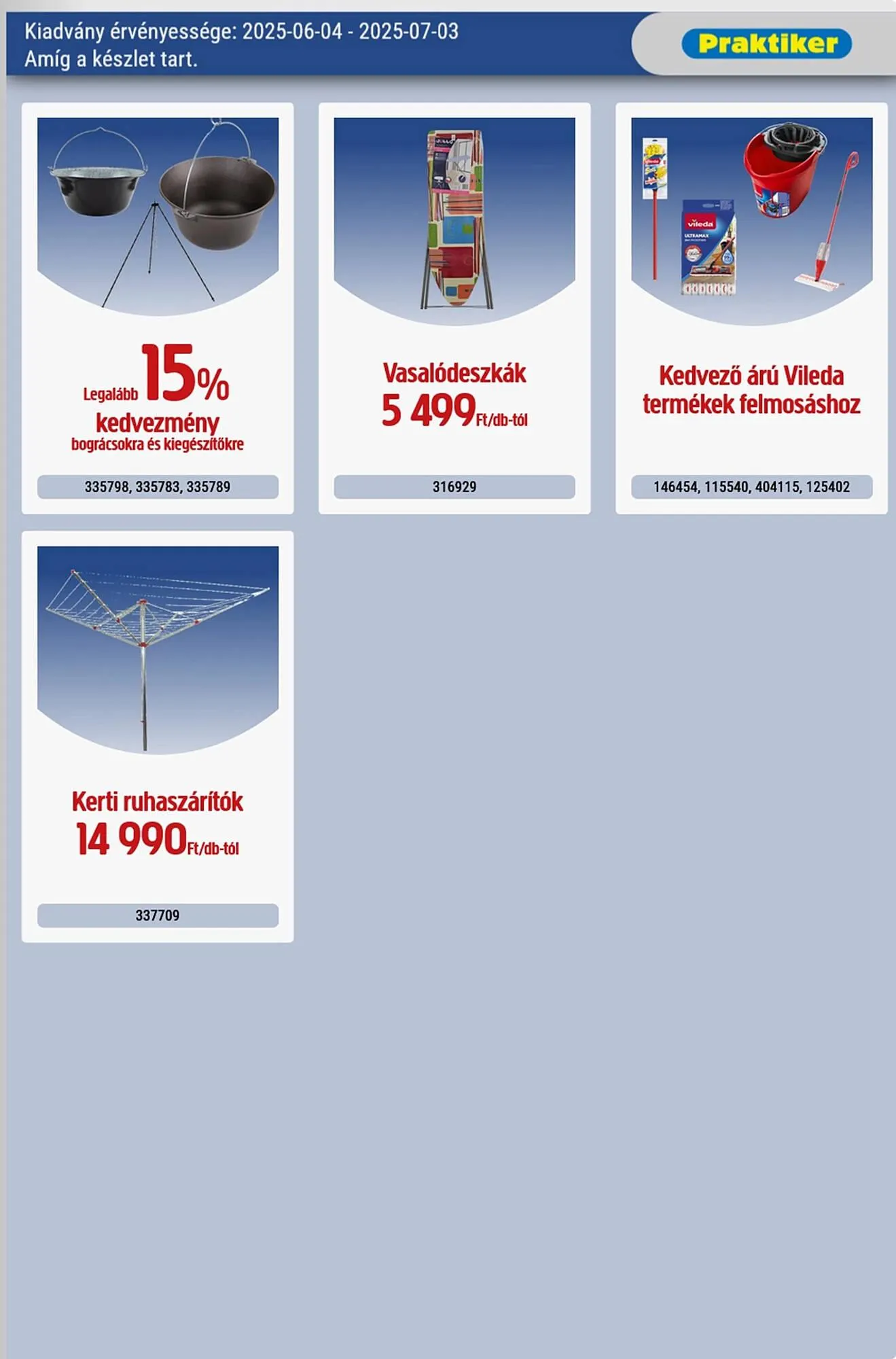 Katalógus Praktiker akciós újság június 4.-tól július 3.-ig 2025. - Oldal 33