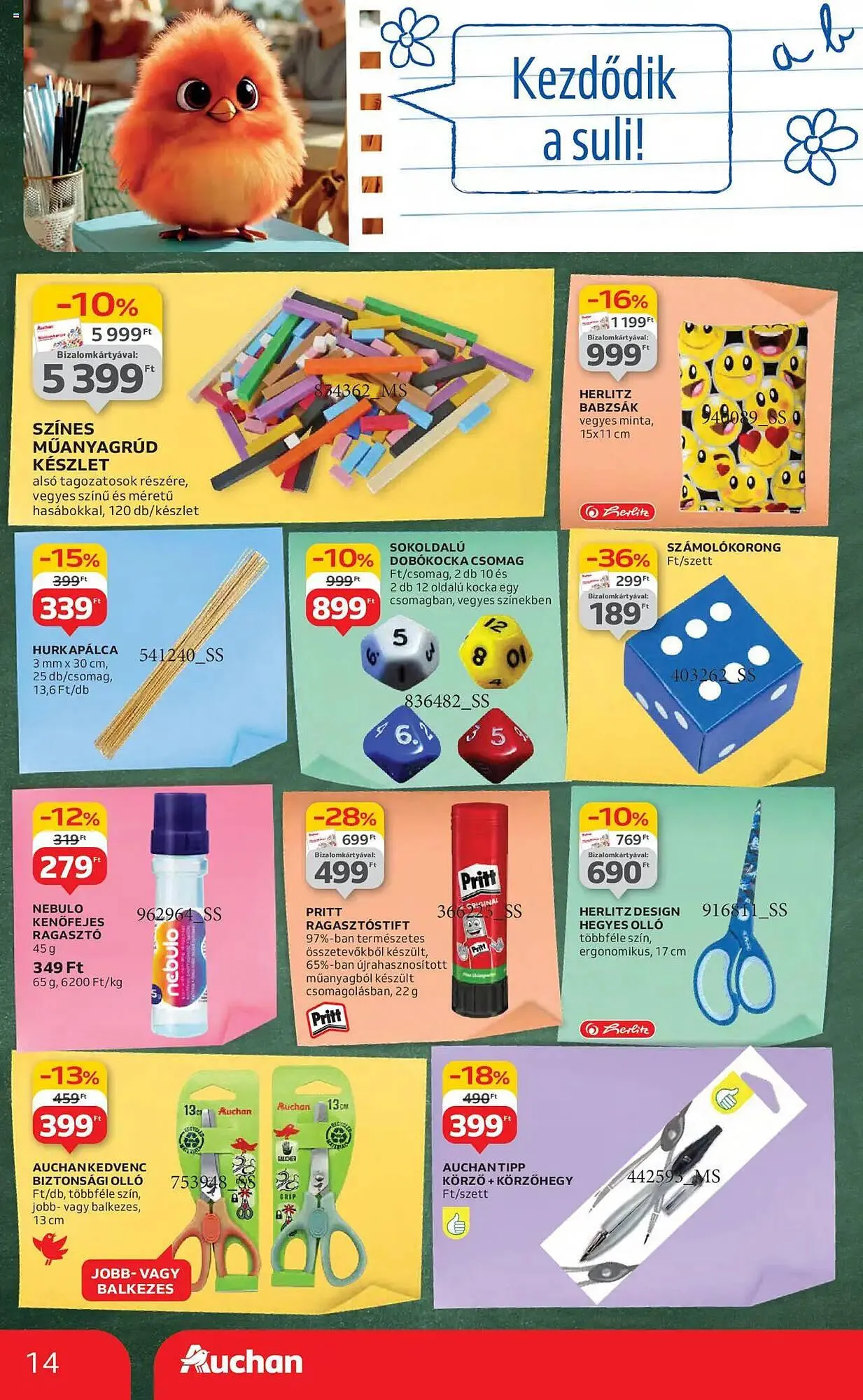 Katalógus Auchan akciós újság július 24.-tól augusztus 6.-ig 2025. - Oldal 14