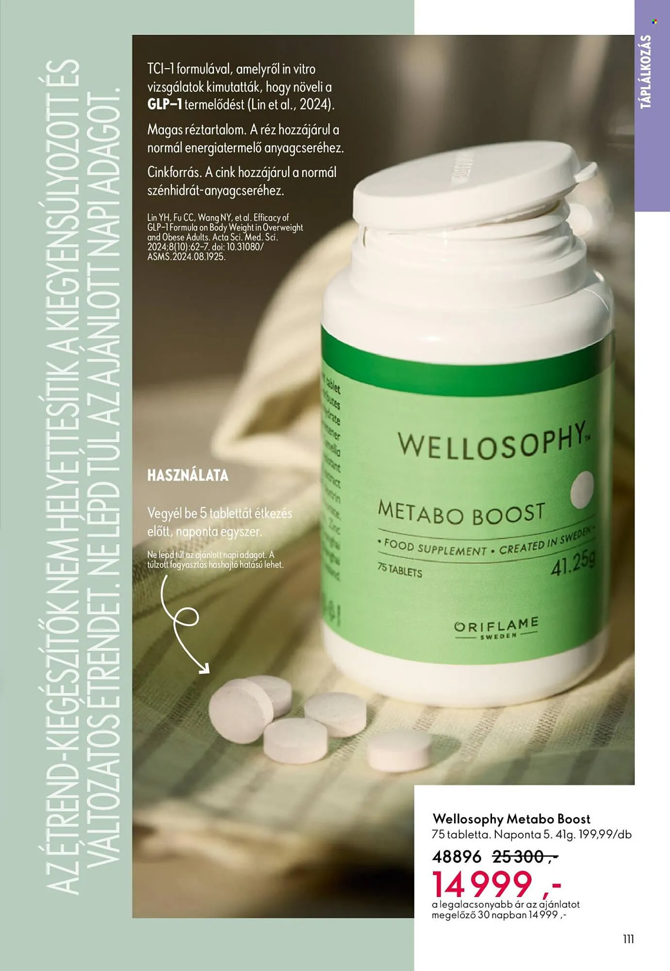 Katalógus Oriflame katalógus december 24.-tól január 20.-ig 2026. - Oldal 111