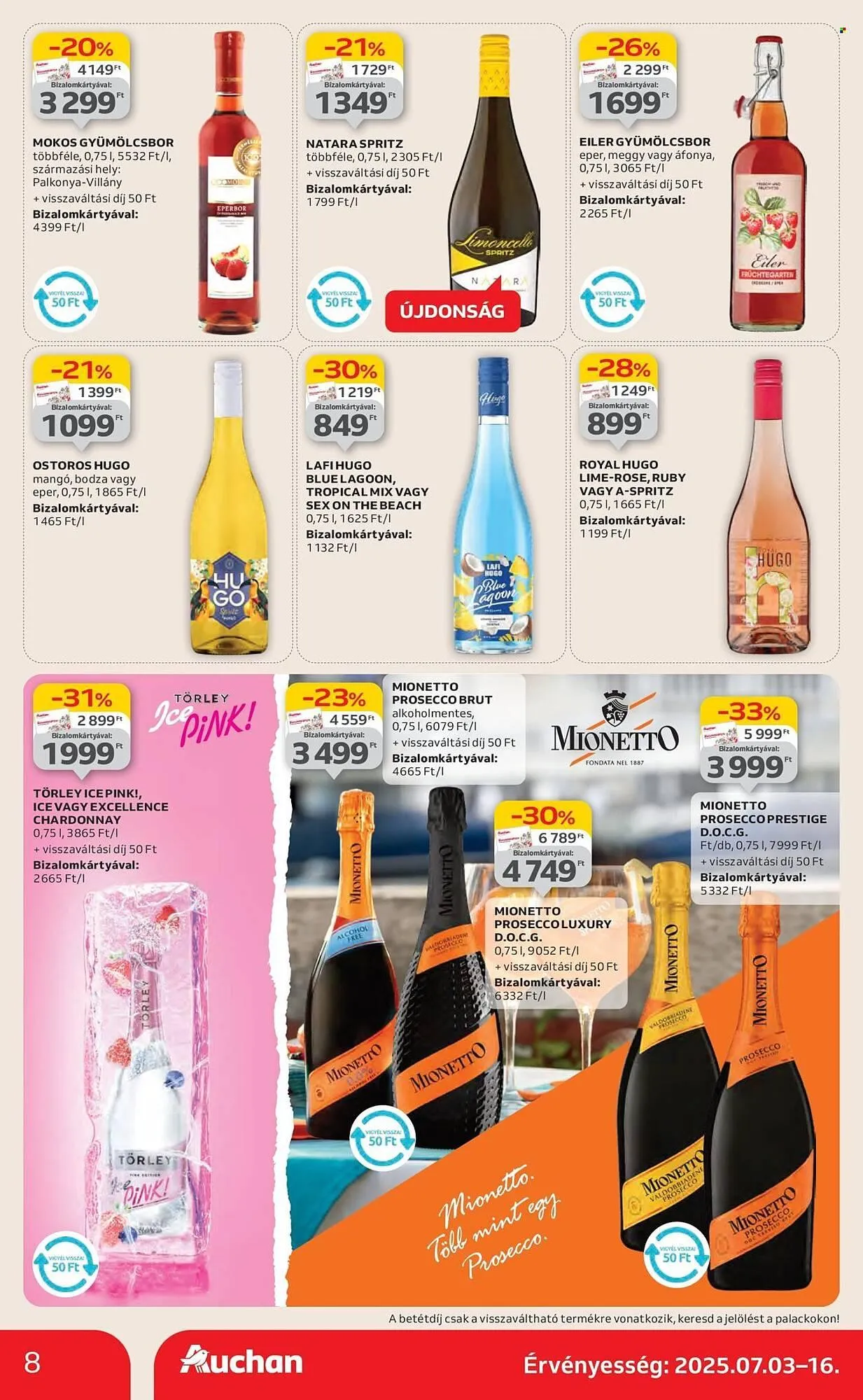 Katalógus Auchan akciós újság július 3.-tól július 9.-ig 2025. - Oldal 8
