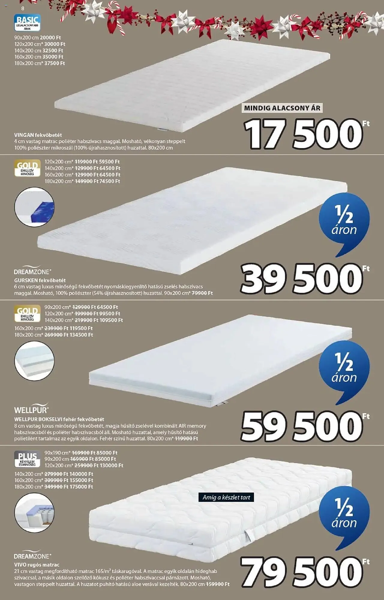 Katalógus JYSK akciós újság november 12.-tól november 30.-ig 2025. - Oldal 8