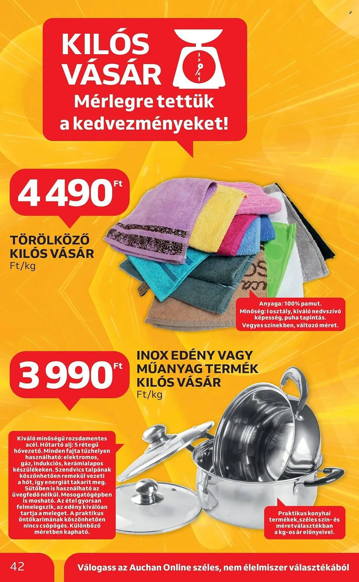 Katalógus Auchan akciós újság július 3.-tól július 9.-ig 2025. - Oldal 42