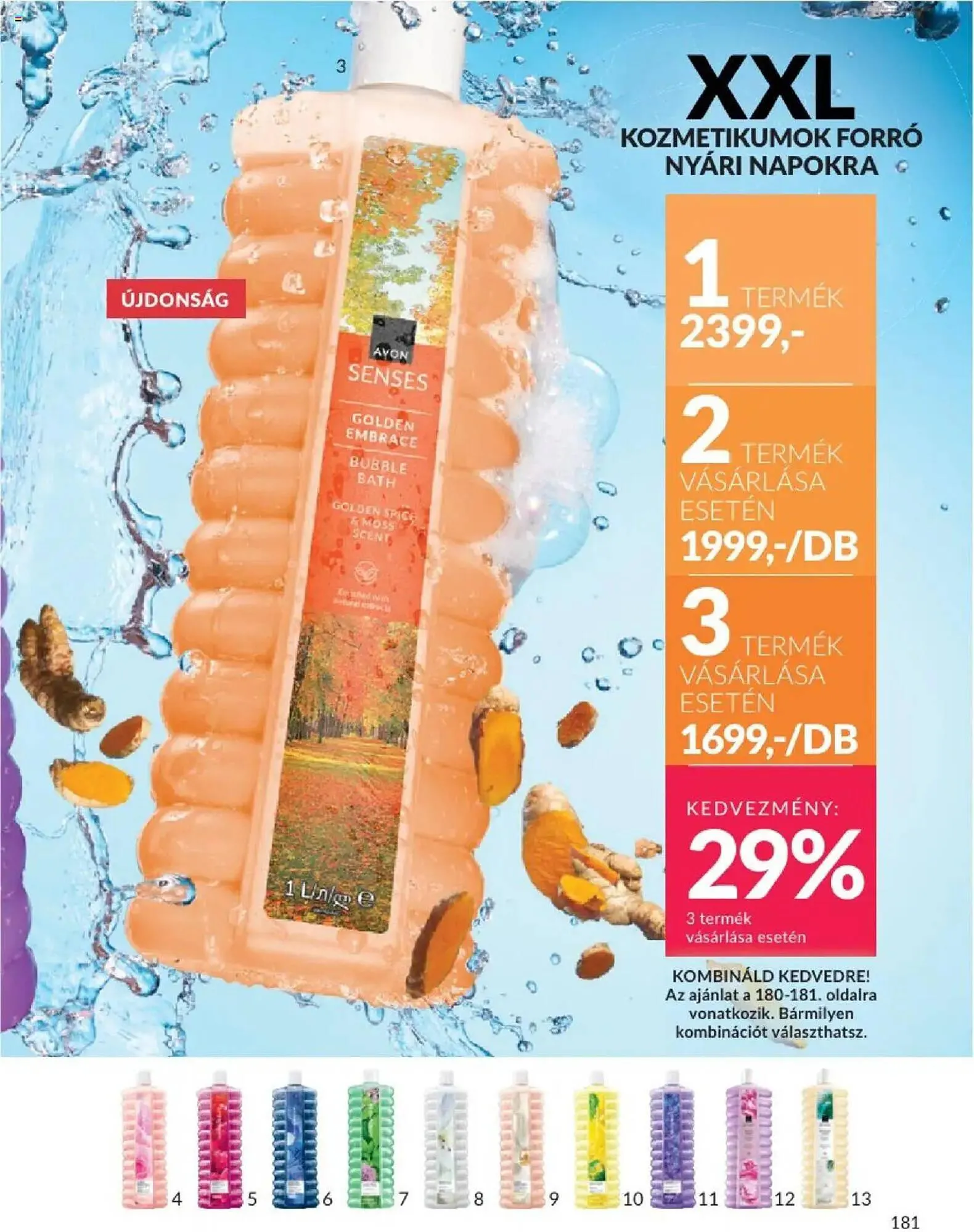 Katalógus AVON akciós újság augusztus 1.-tól augusztus 31.-ig 2025. - Oldal 180