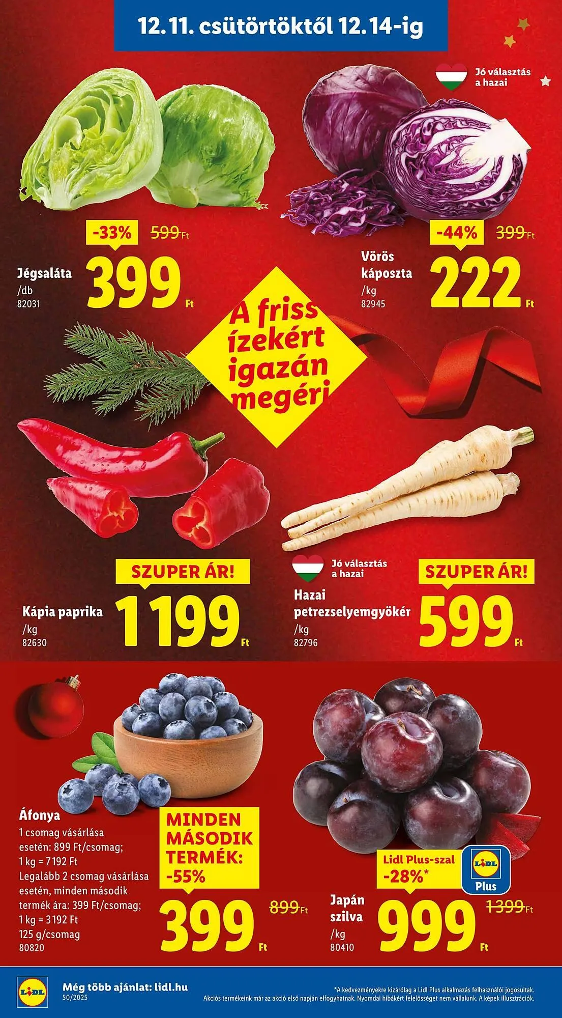 Katalógus Lidl akciós újság december 11.-tól december 17.-ig 2025. - Oldal 2
